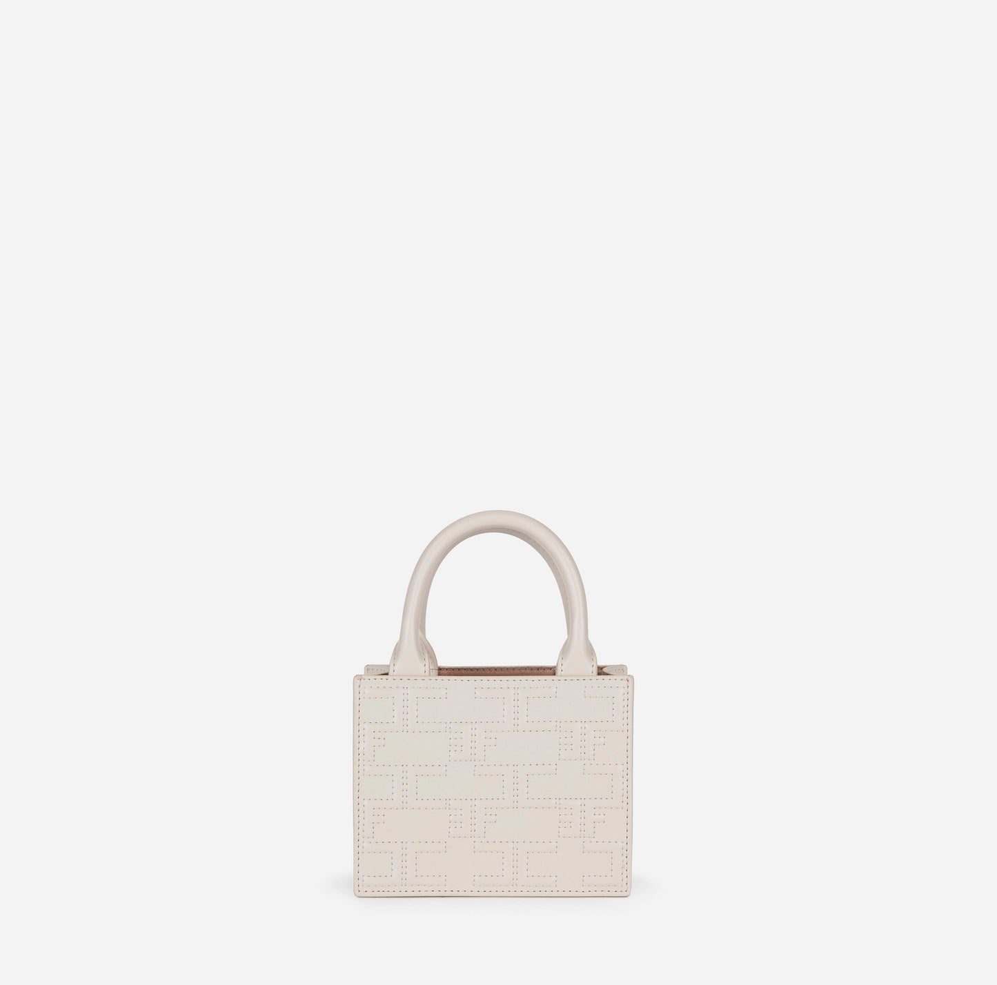 Bold Monogram Mini Shopper