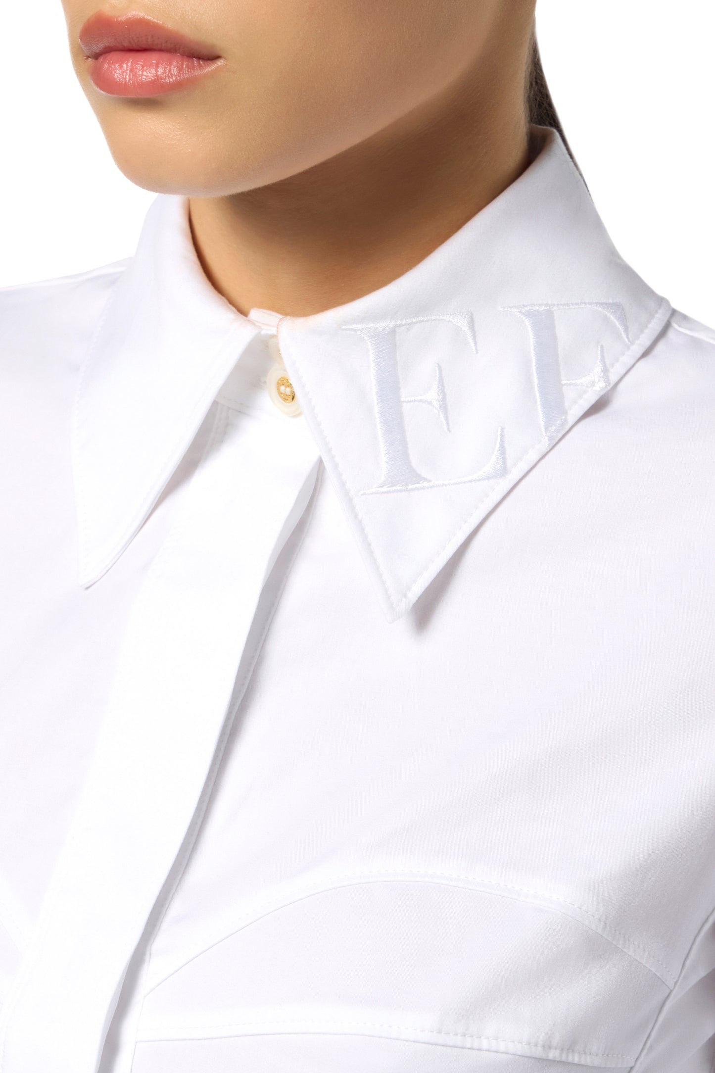 Cotton poplin shirt