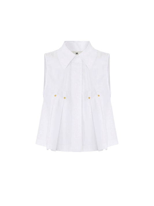 Cotton poplin shirt