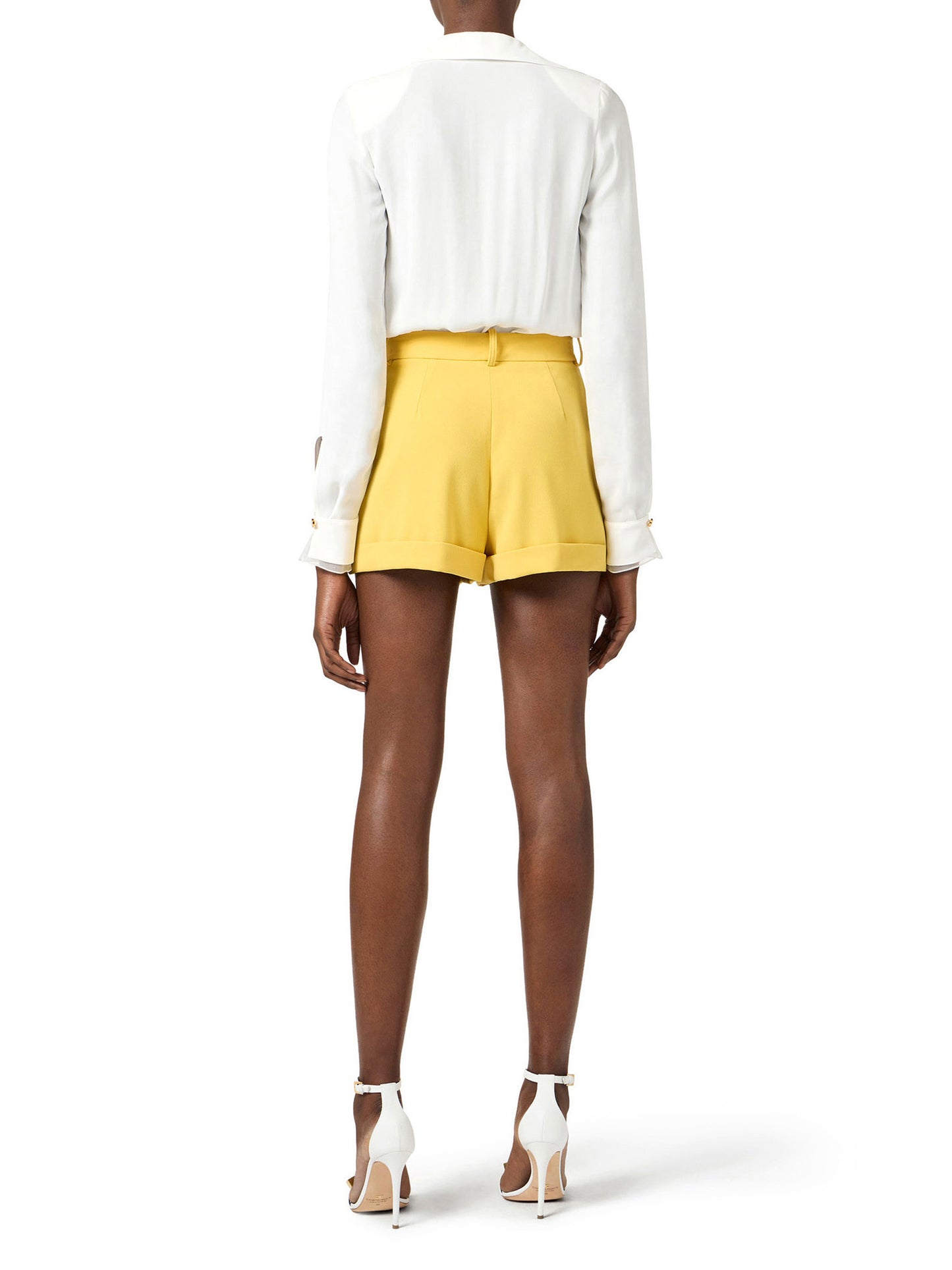 Bodysuit in viscose georgette fabric