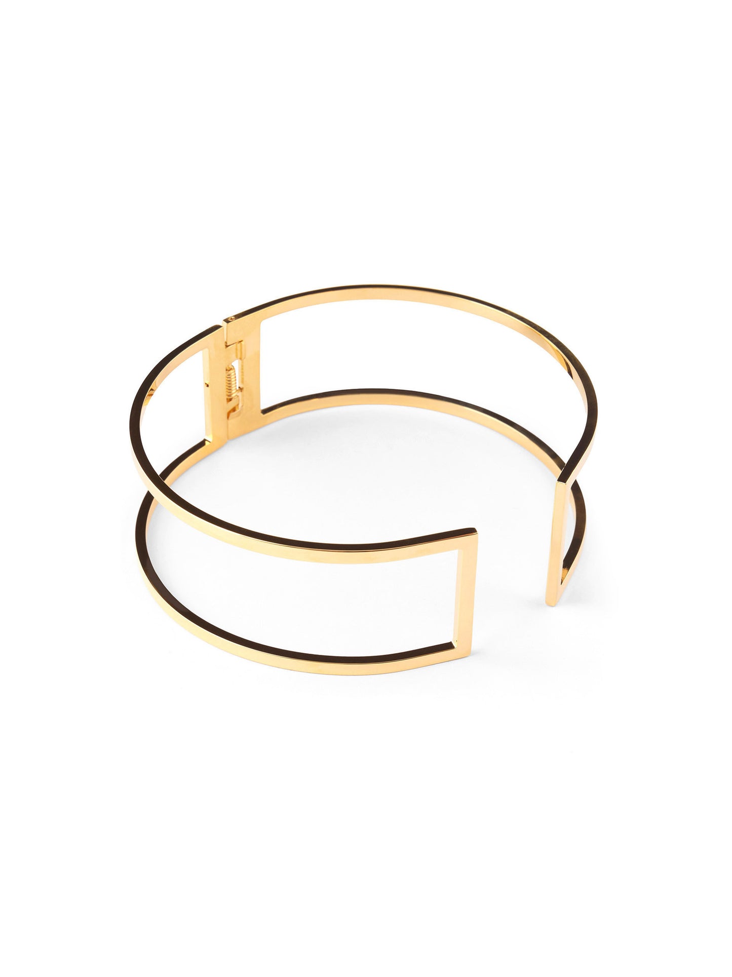 Necklace in golden metal