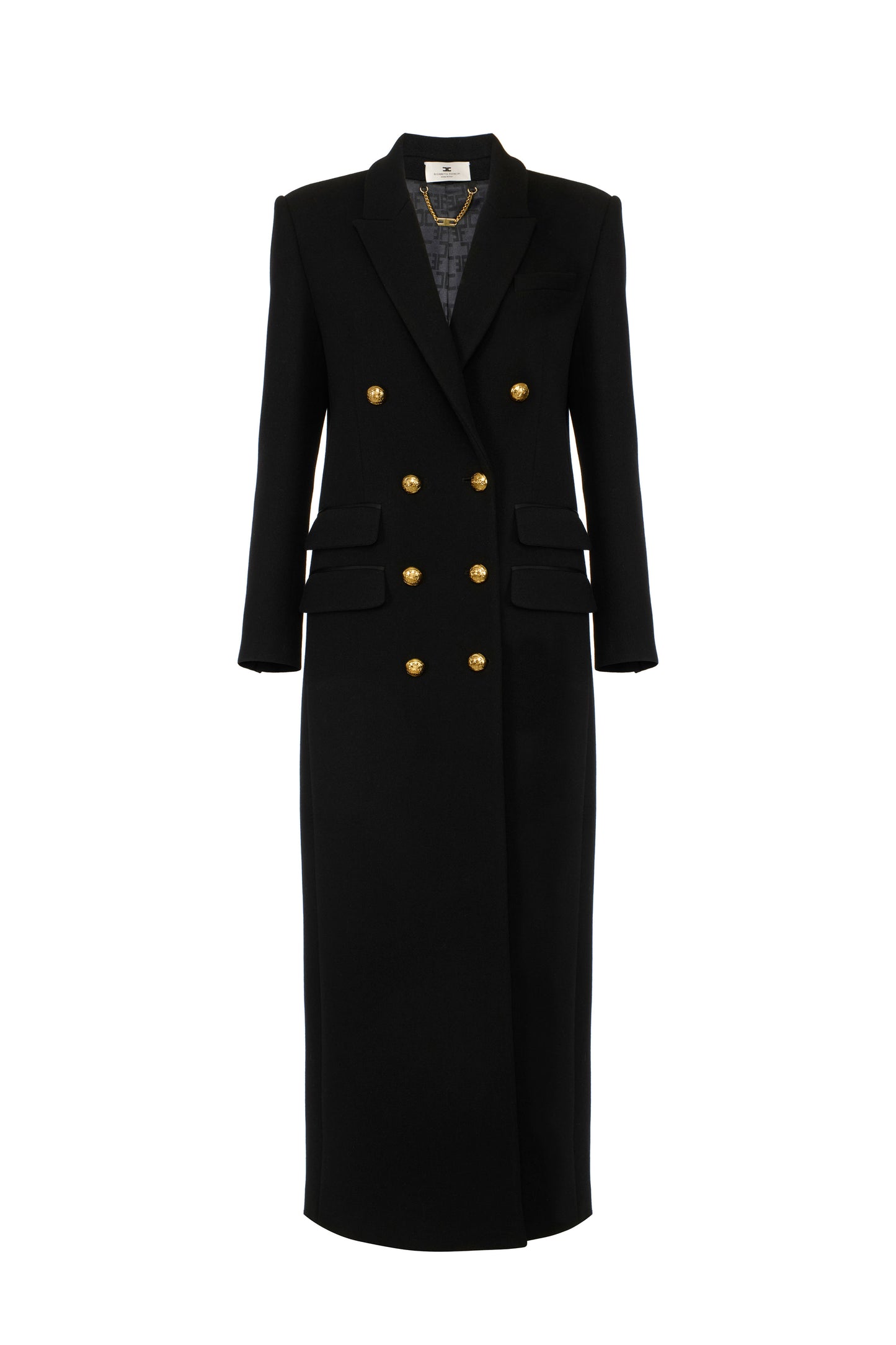 Coat in wool cloth