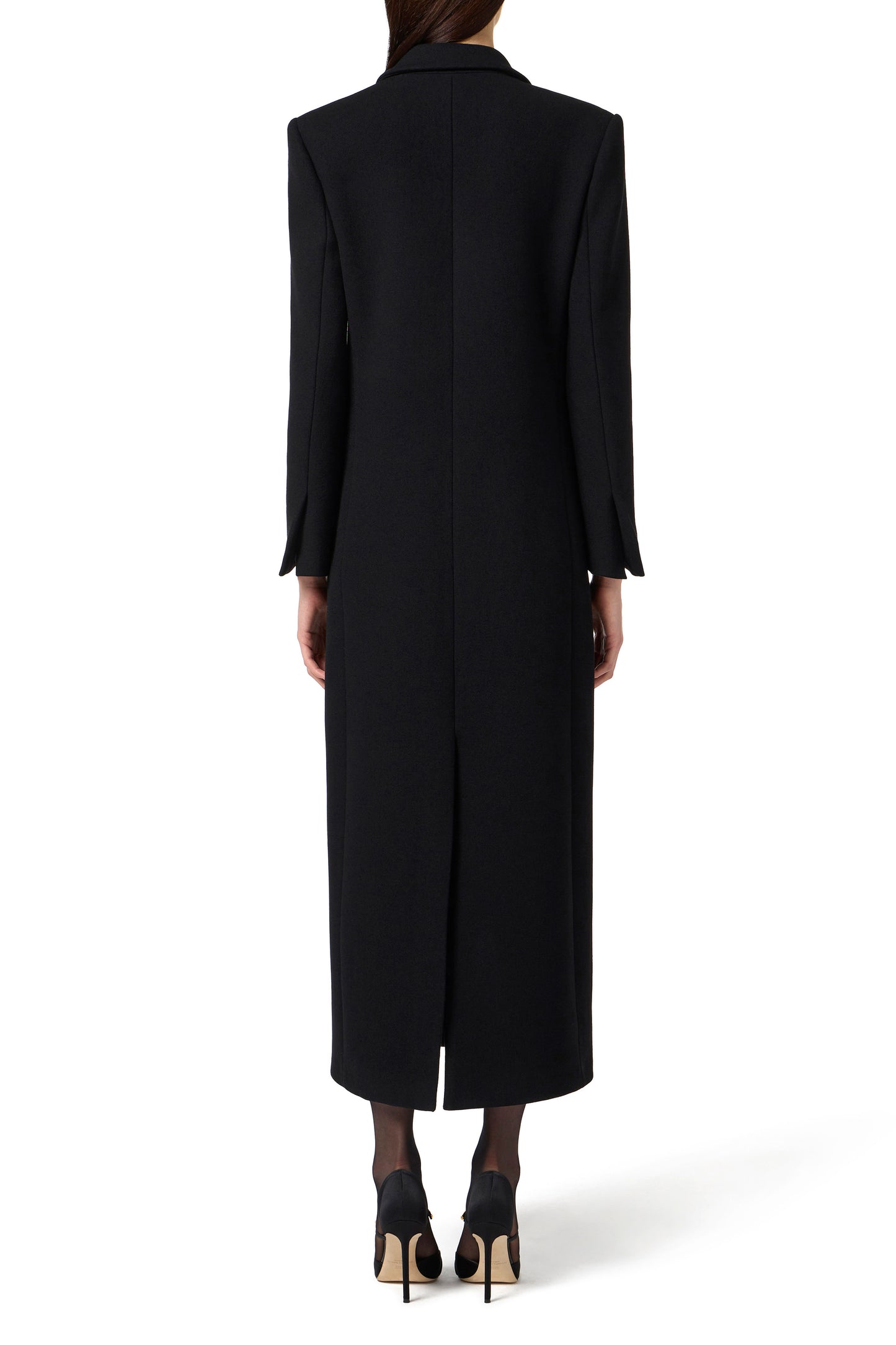 Coat in wool cloth