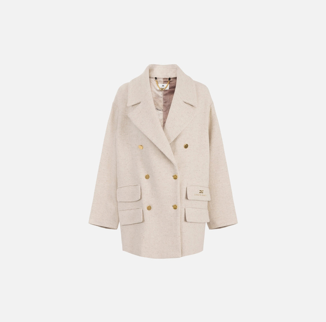 Peacoat in wool cloth