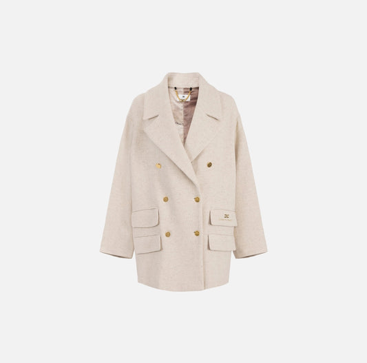 Peacoat in wool cloth