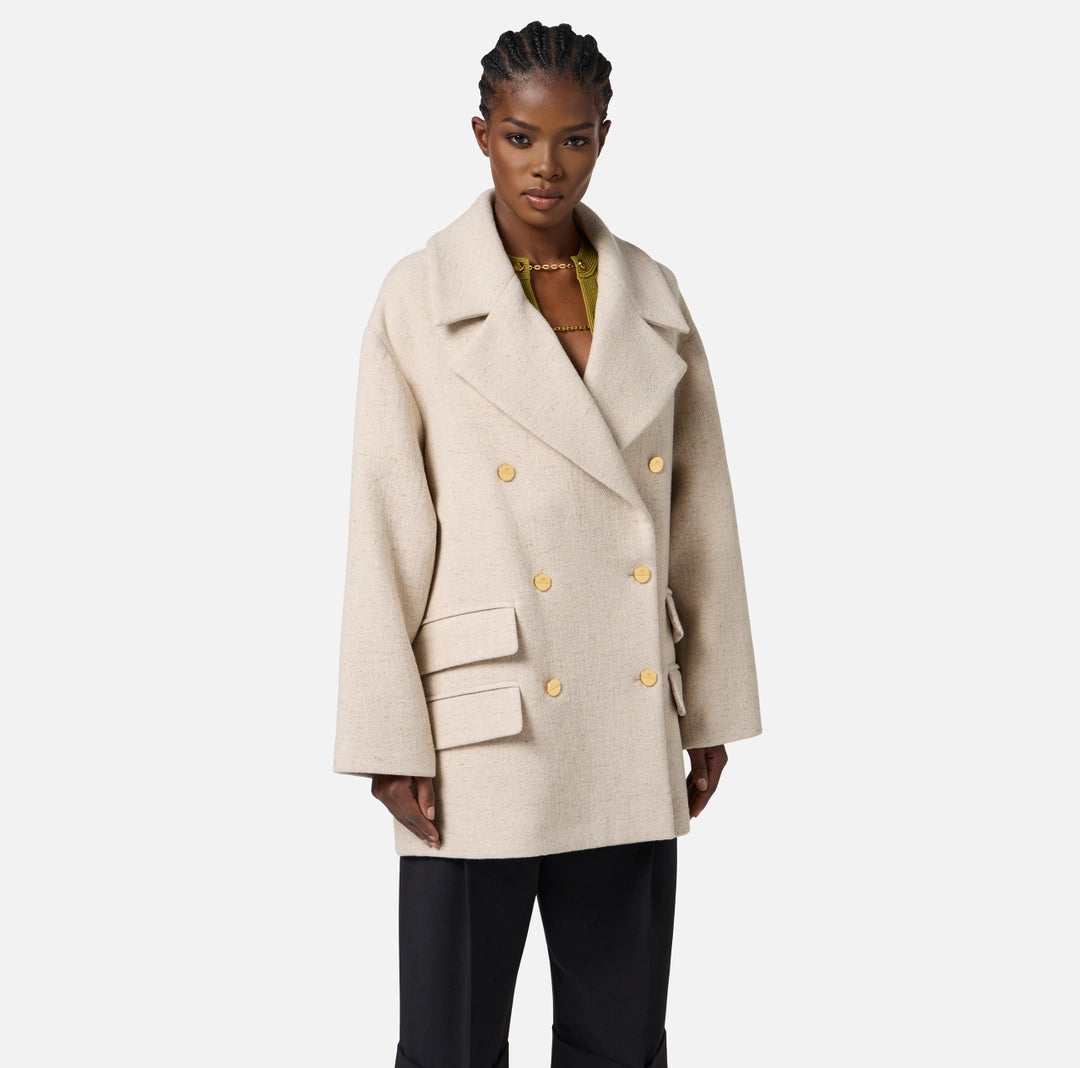 Peacoat in wool cloth