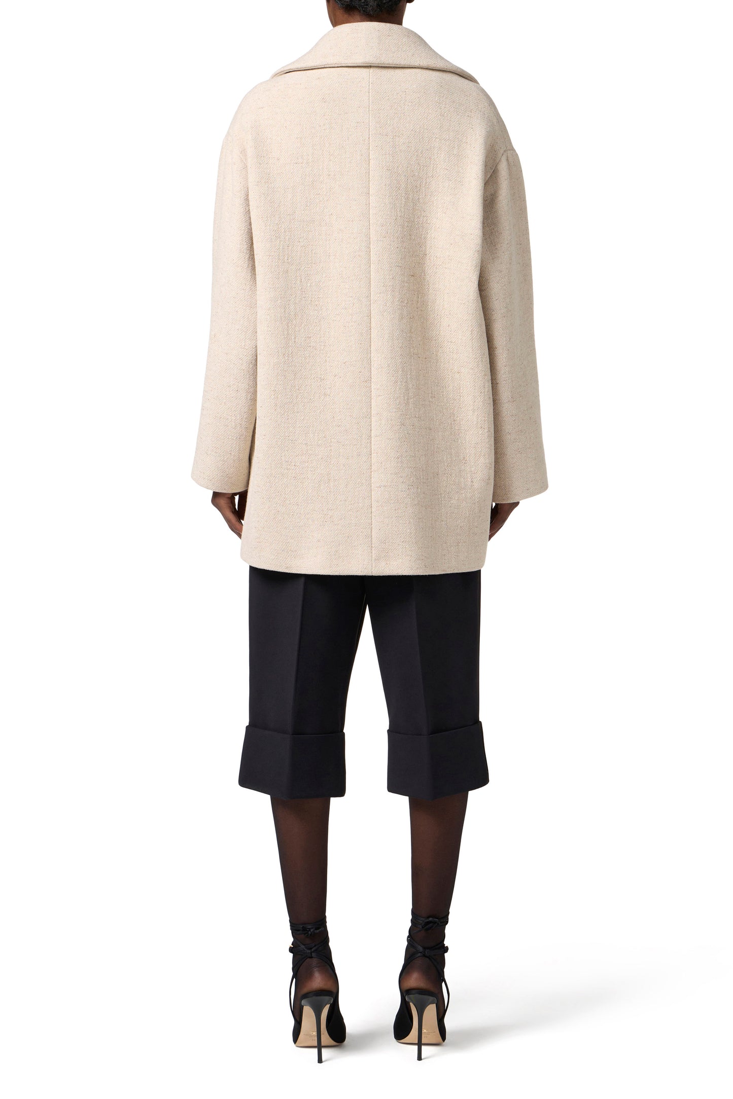 Peacoat in wool cloth