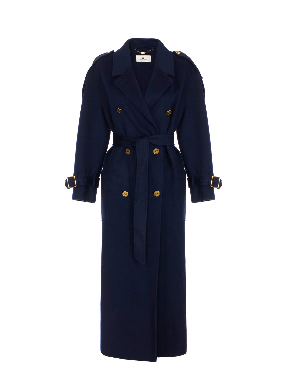 Coat in double cloth