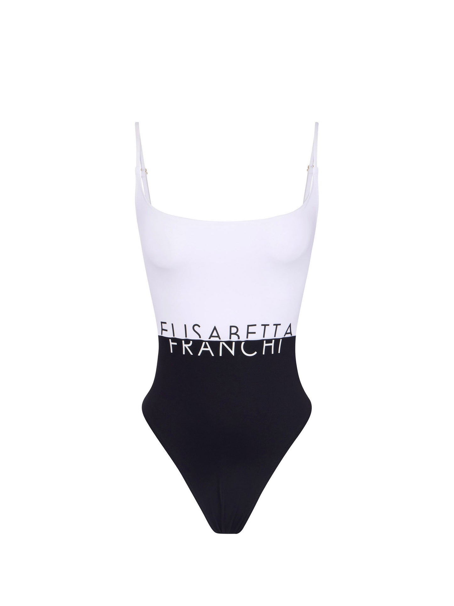 Lycra swimsuit with logo