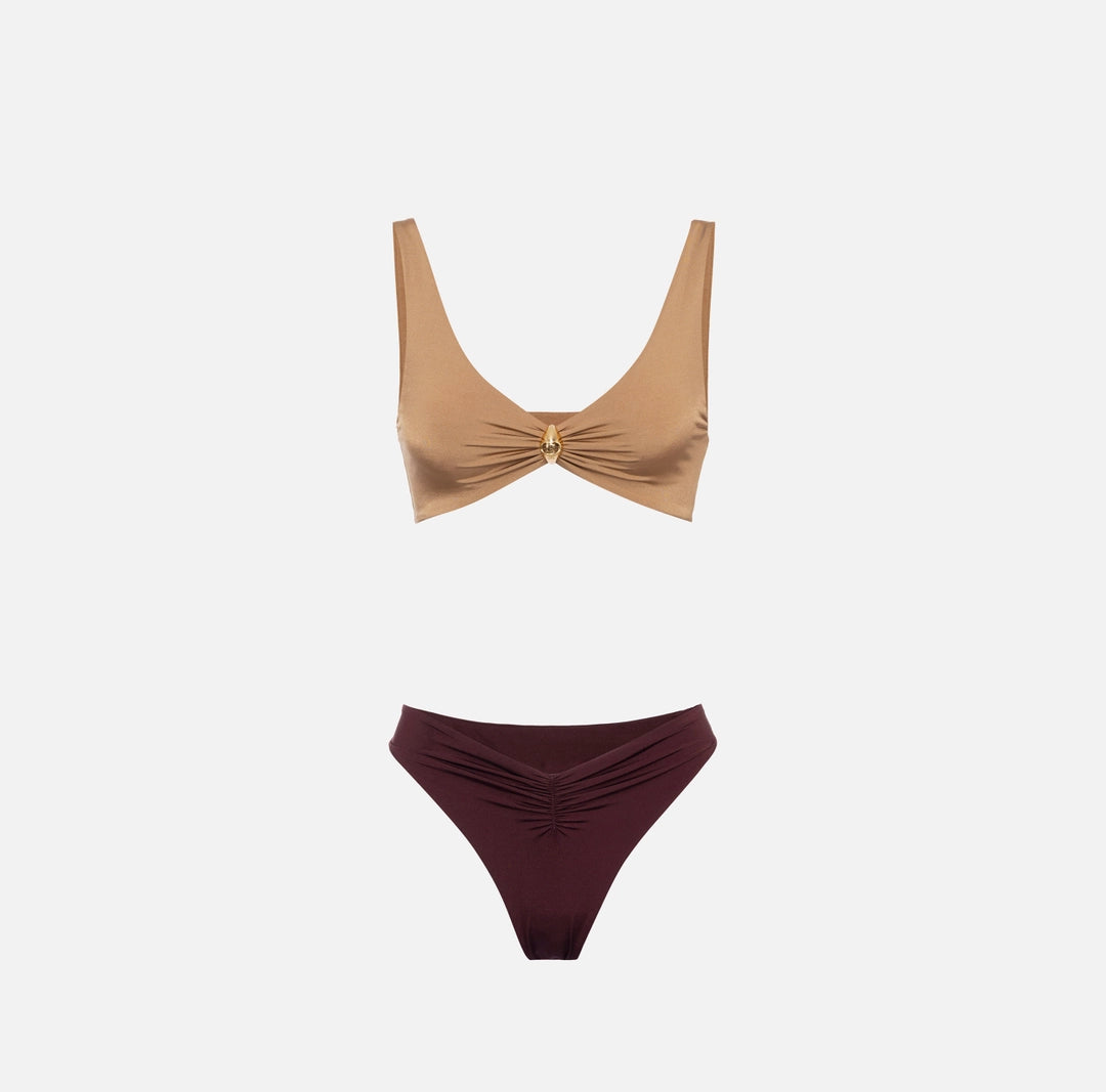 Two-tone bikini