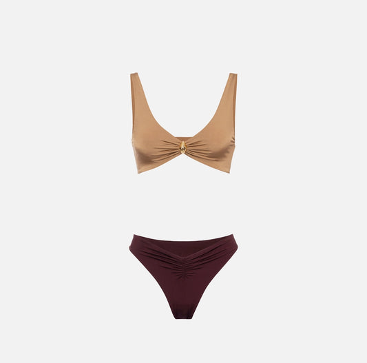 Two-tone bikini