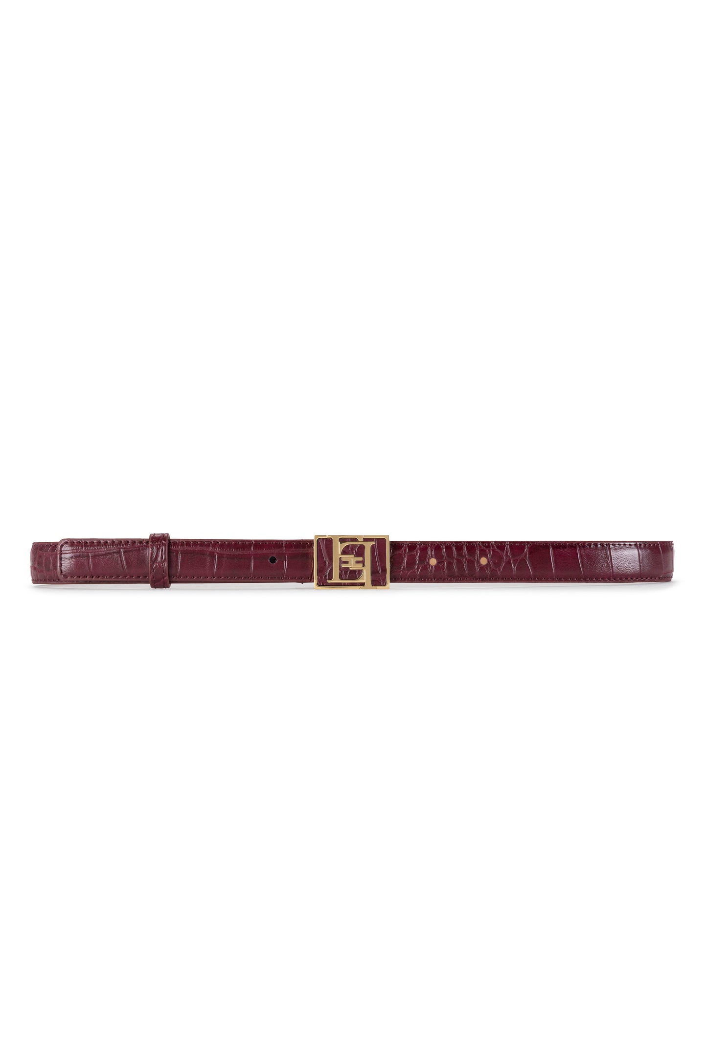 Belt with logo