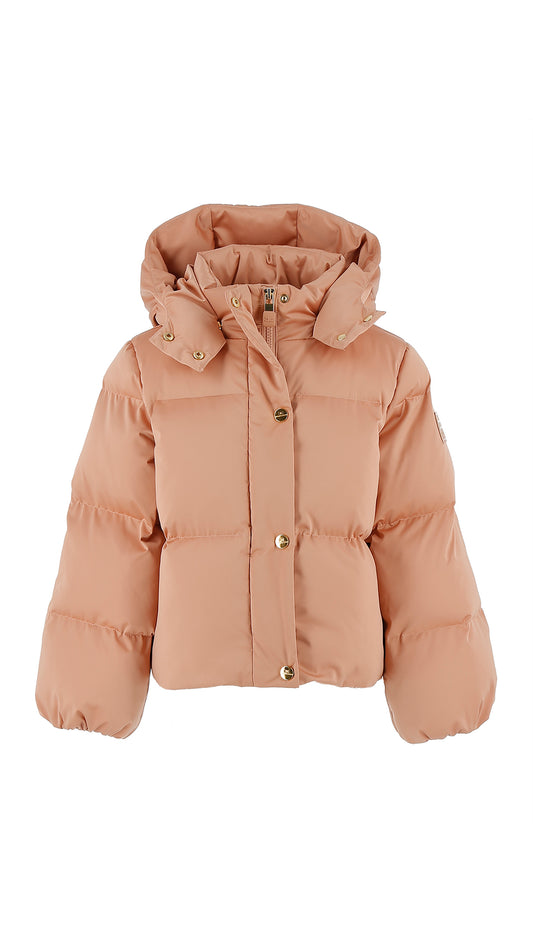 GIUBBOTTO CORTO IN VELA SATIN CON L