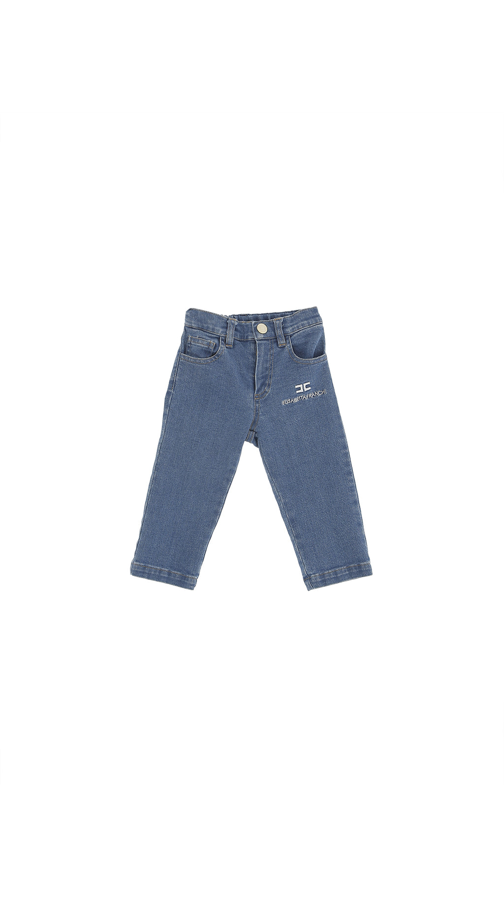 REGULAR DENIM TROUSERS WITH RICA