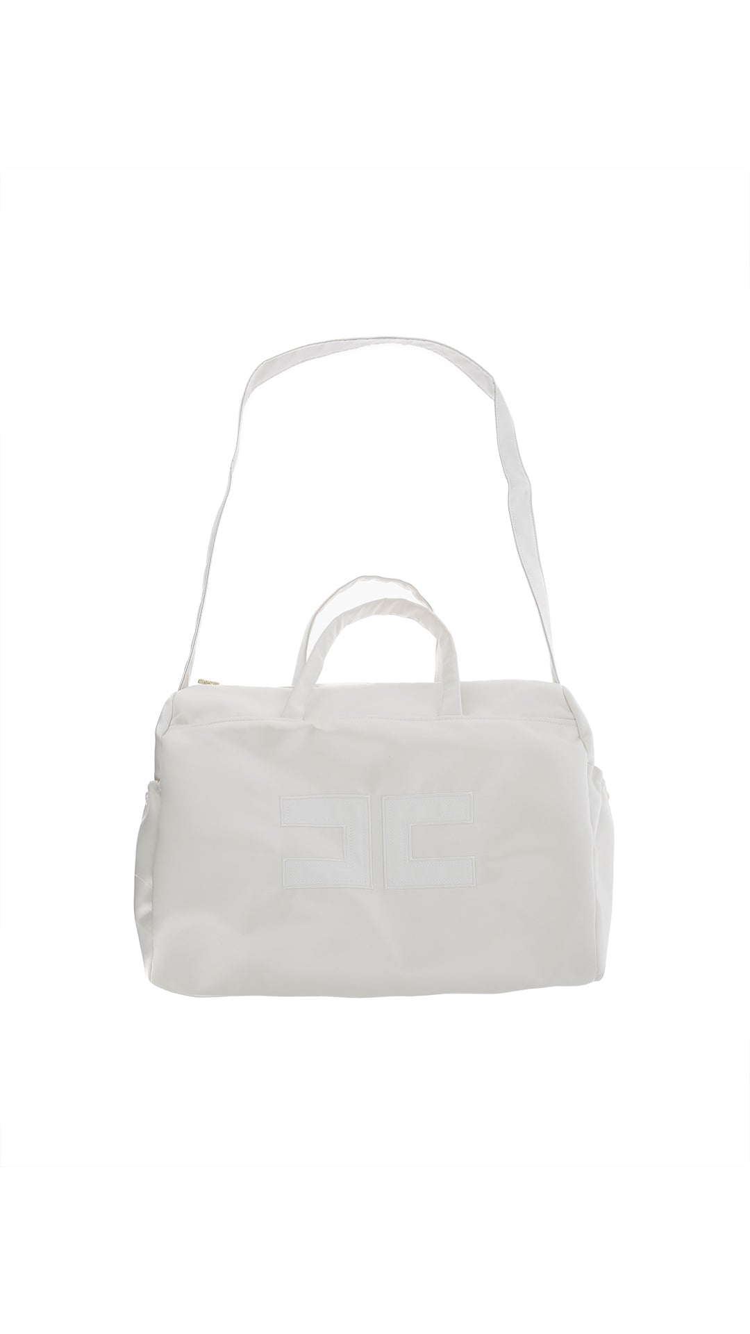 MUM BAG IN DUCHESSE CON RICAMO DOPPIA C