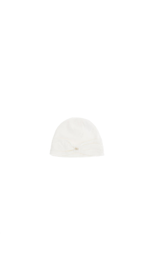 JERSEY HAT WITH BOW PATTERN