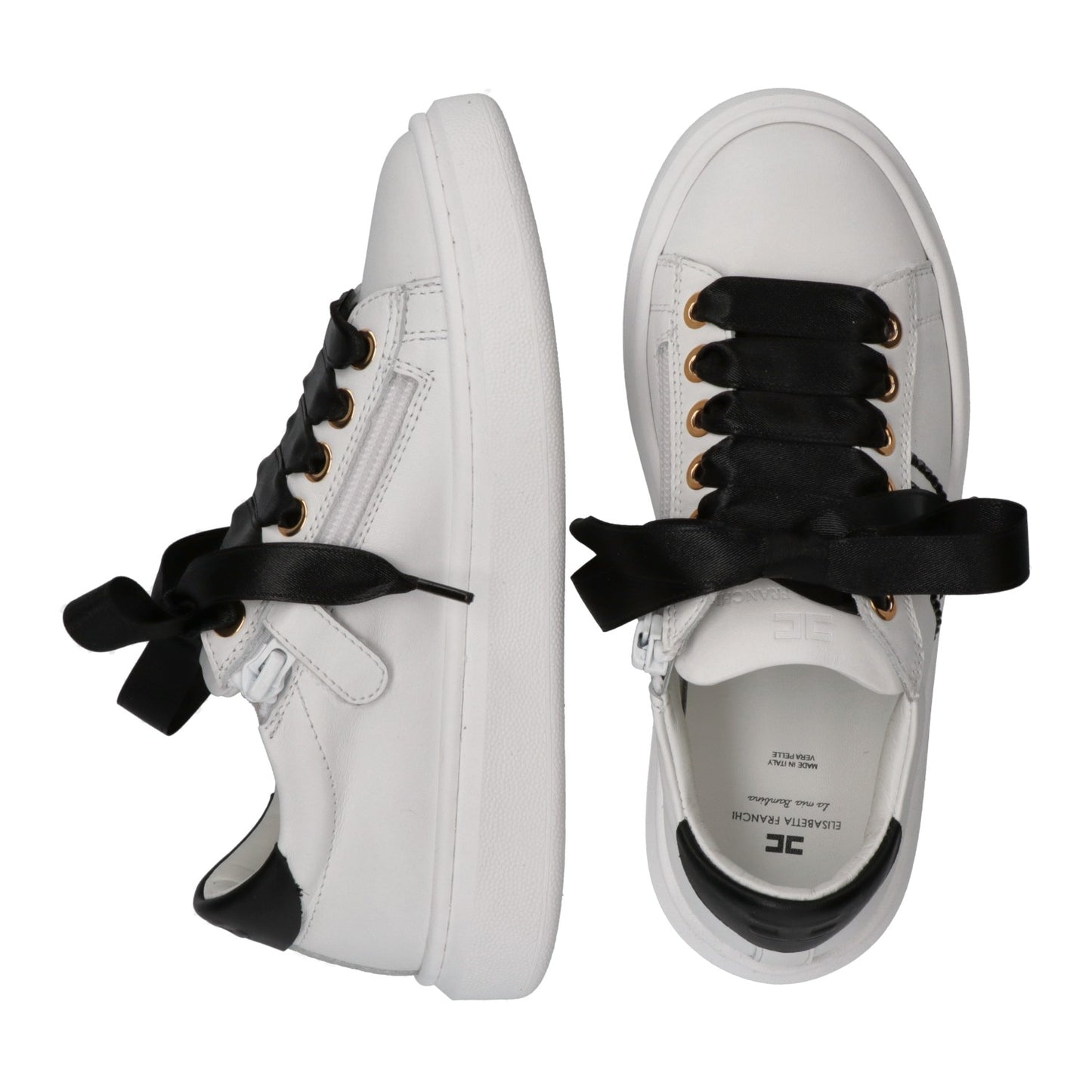 LOW CUT LACE-UP SNEAKERS