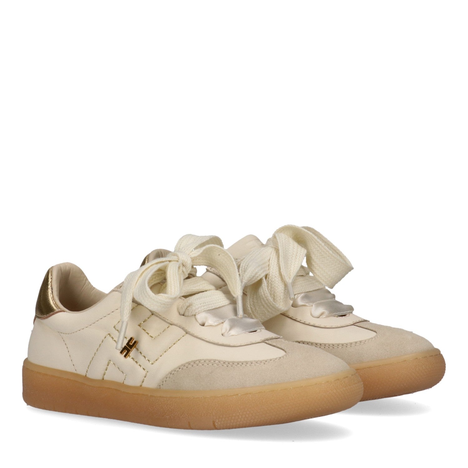 LOW CUT LACE-UP SNEAKERS