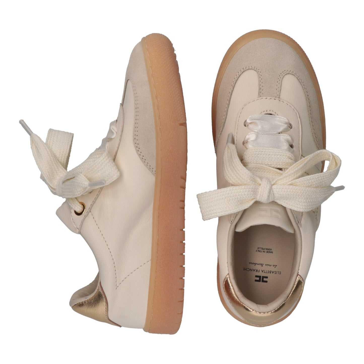 LOW CUT LACE-UP SNEAKERS