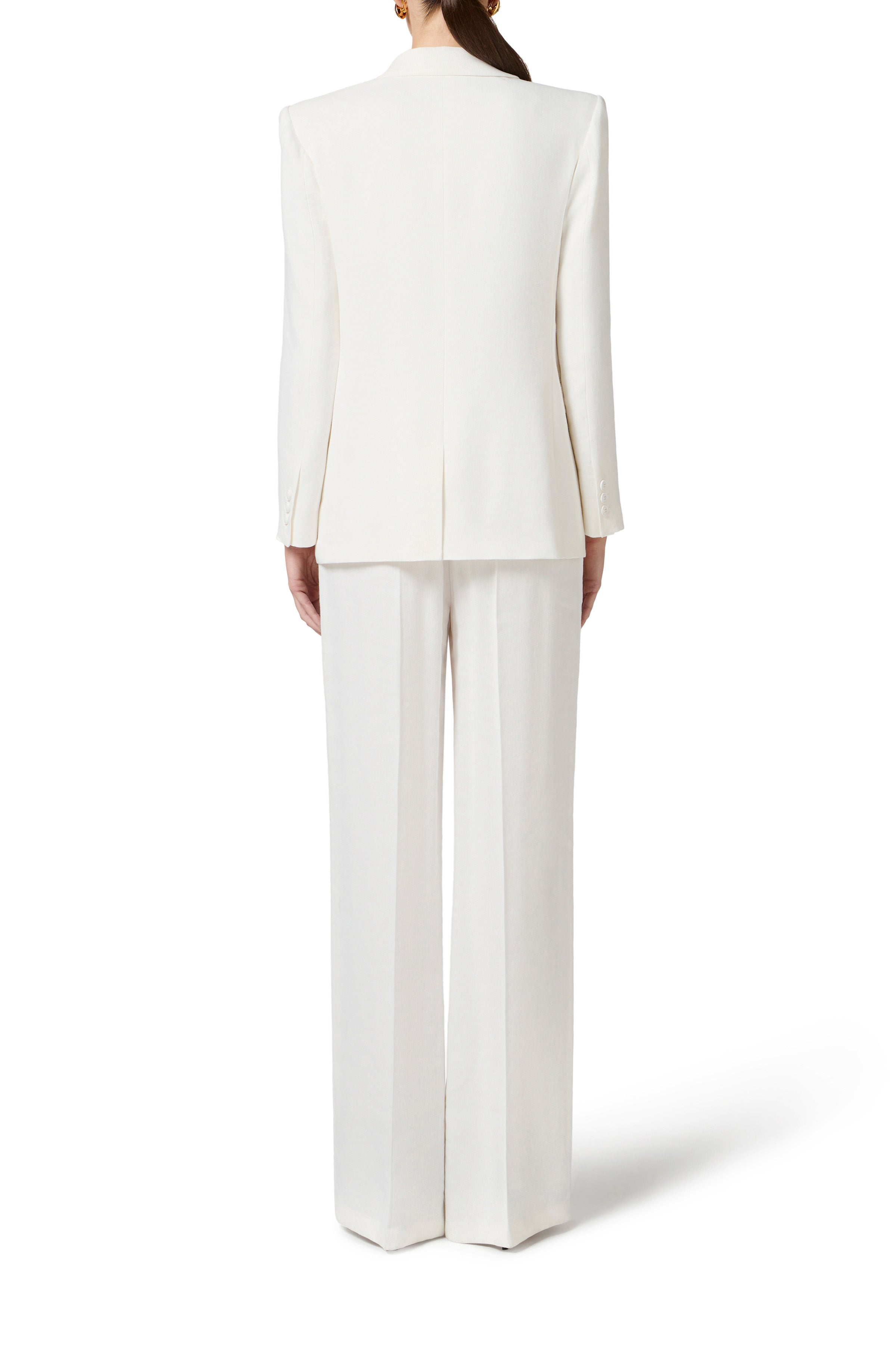 Linen Blend Gabardine Jacket | LAST PIECE: 48