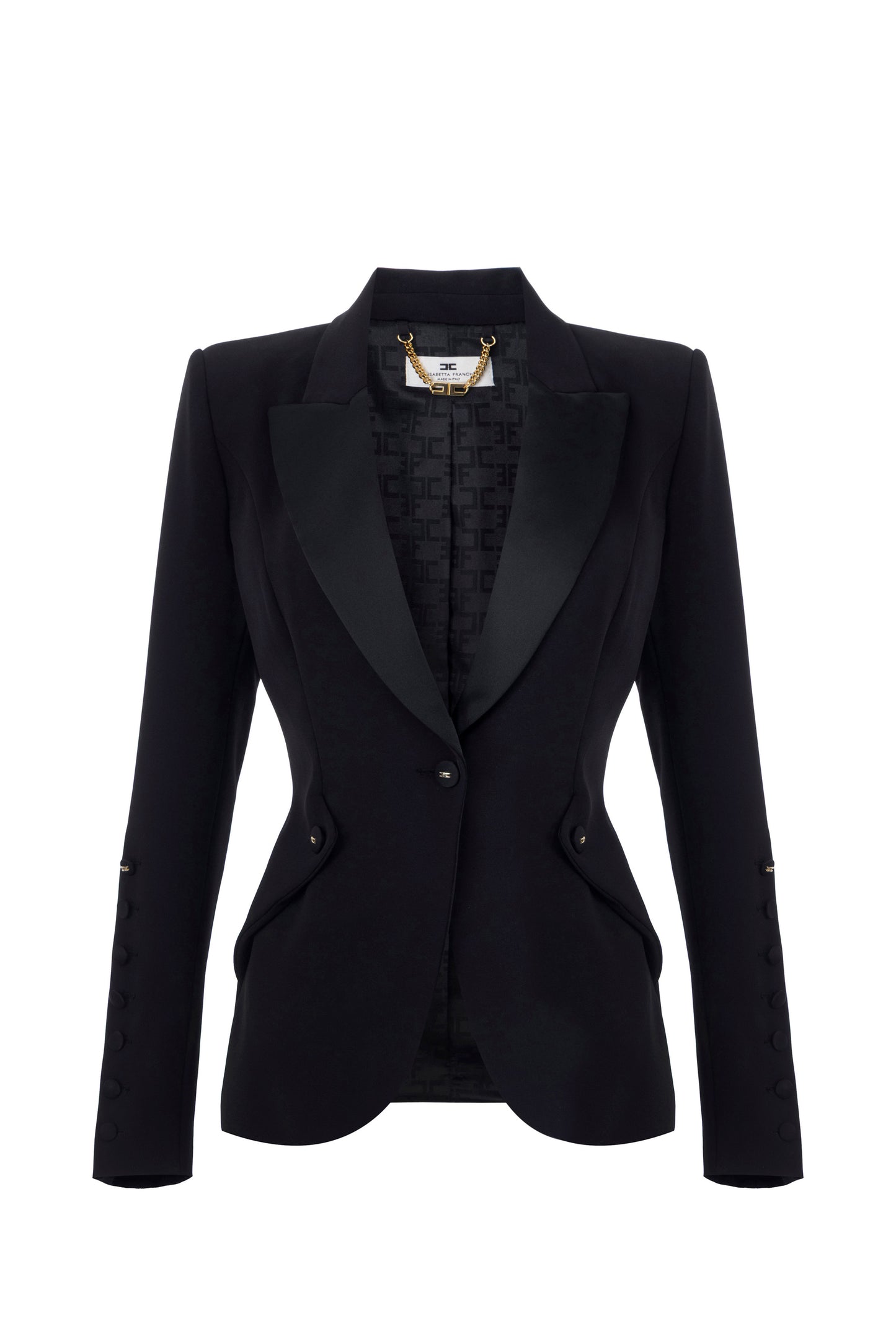 Jacket in lightweight crêpe