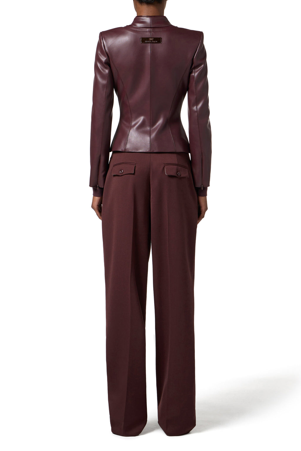 Jacket with jewel clasps