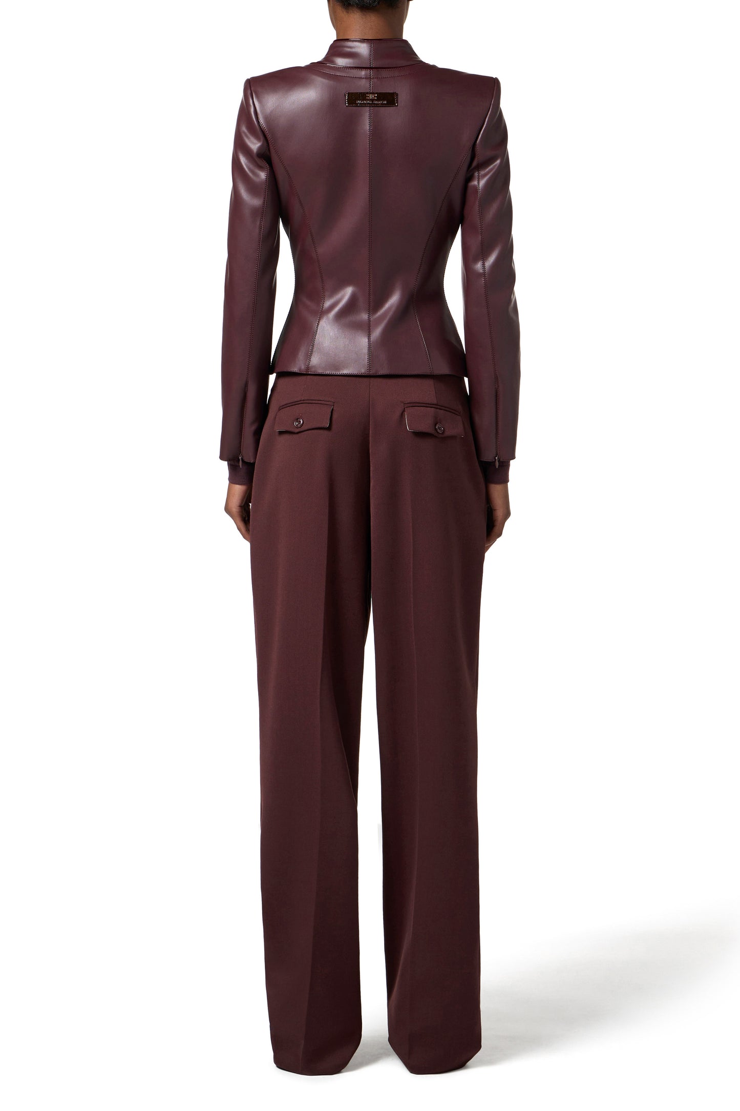 Jacket with jewel clasps