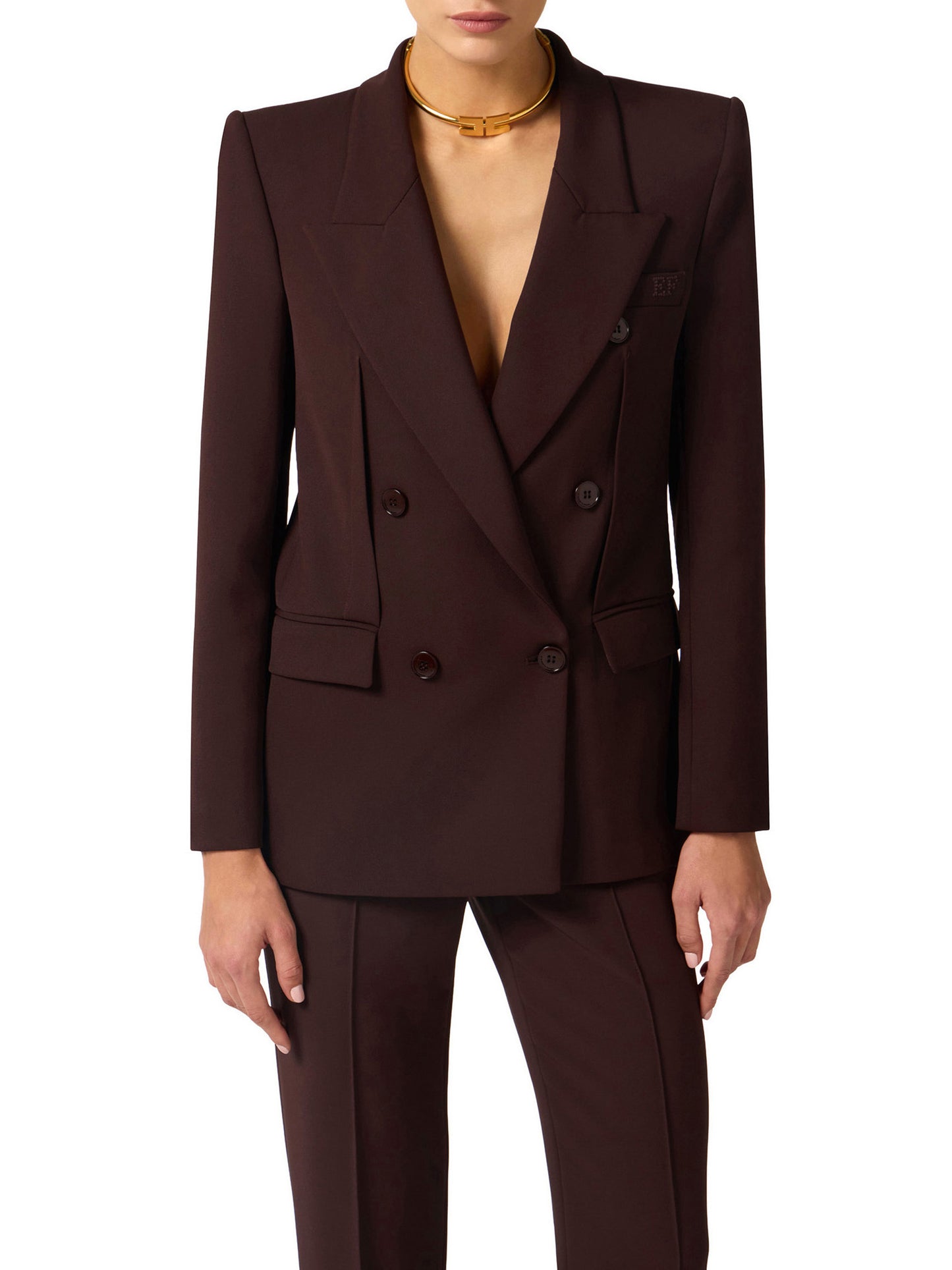 Jacket in lightweight crêpe