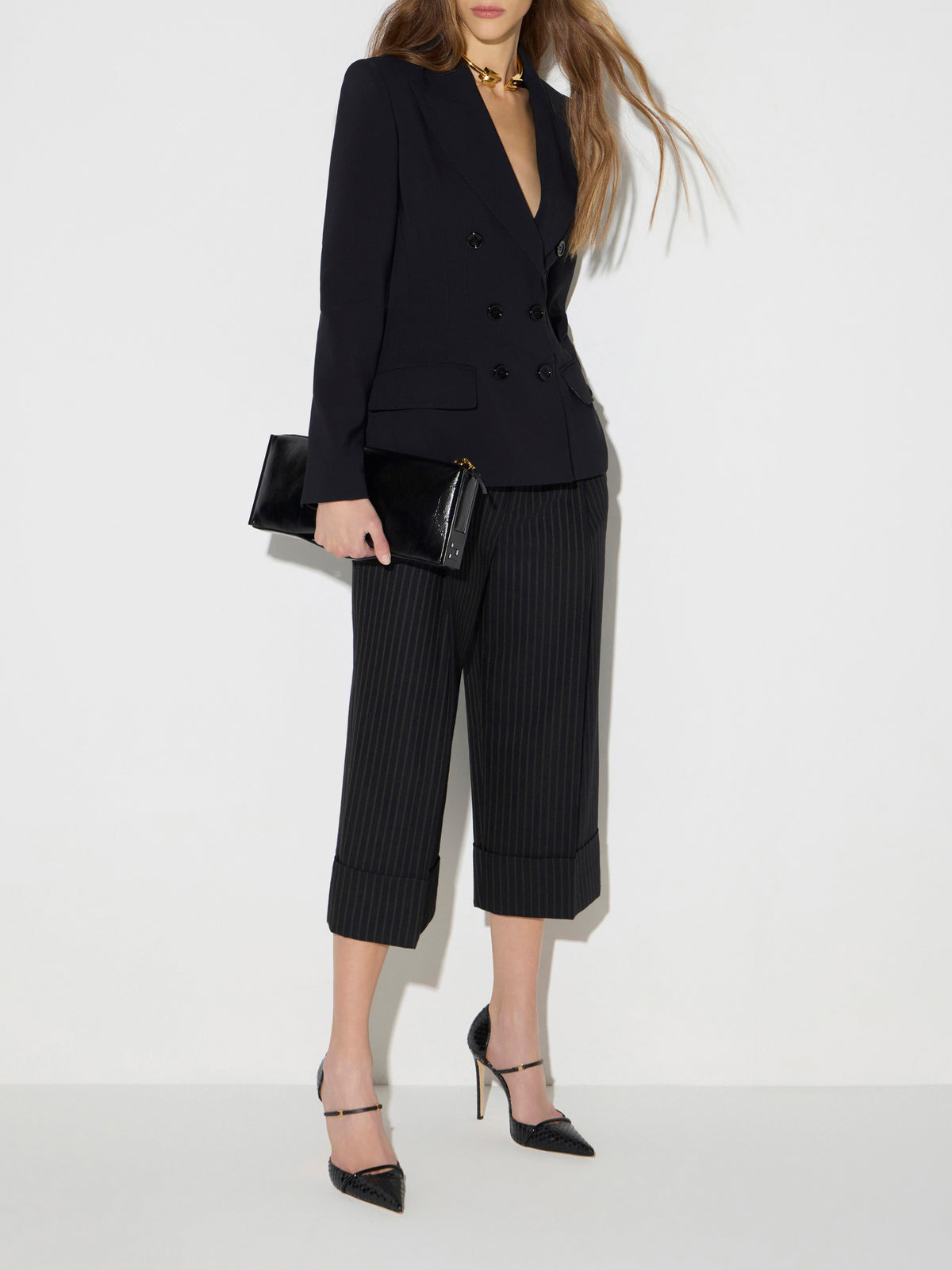 Jacket in lightweight crêpe