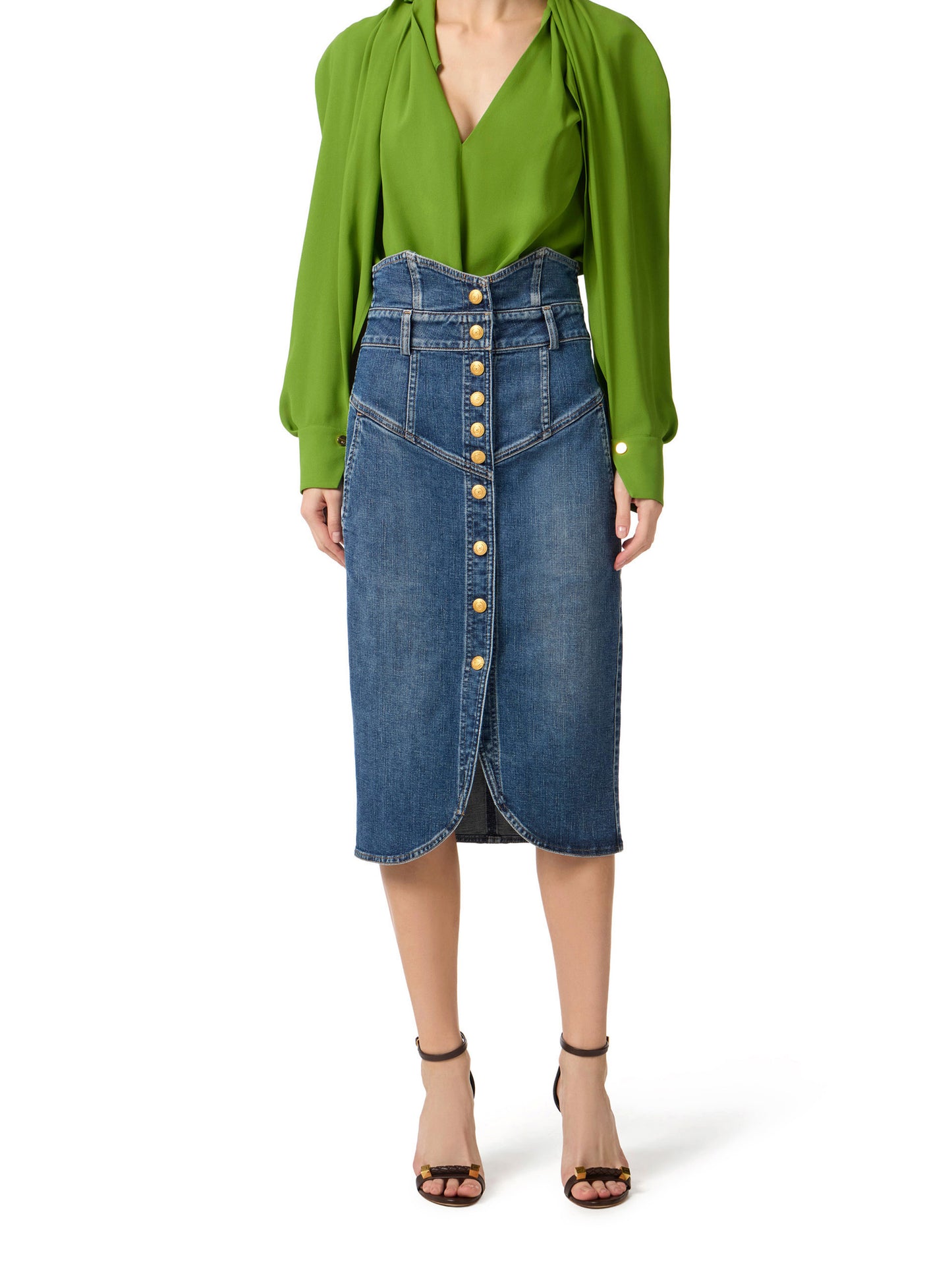Denim skirt