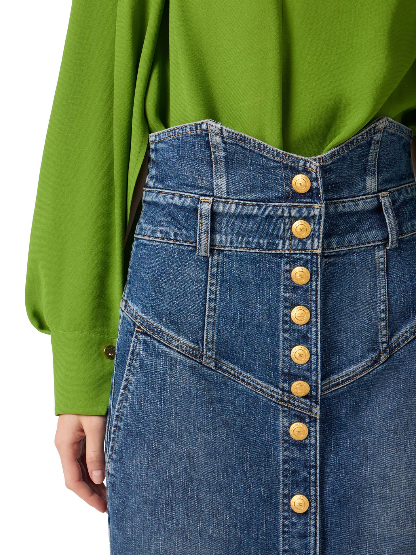 Denim skirt
