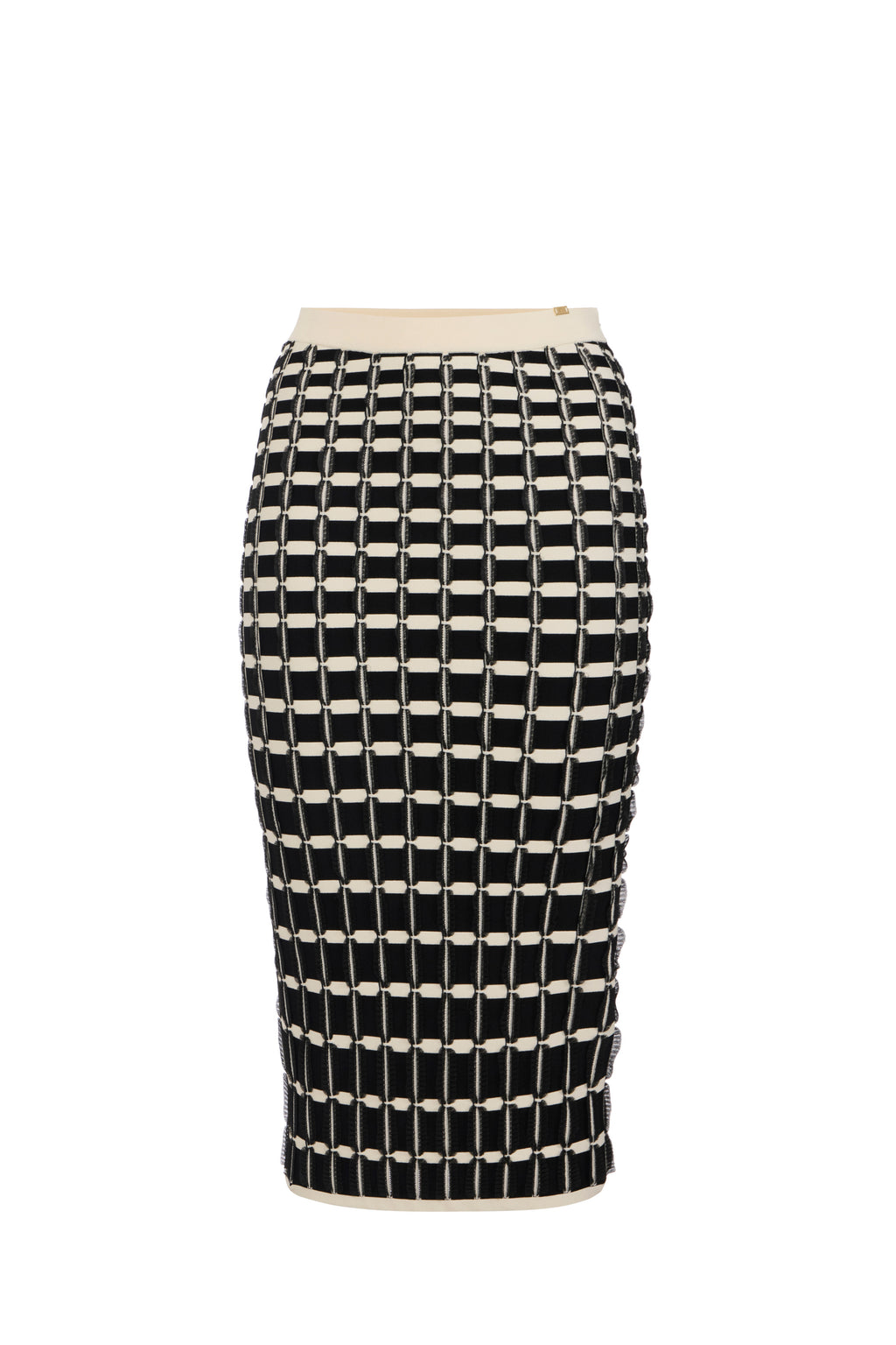 Viscose skirt with micro-ruffles | LAST PIECE: 42/44/46