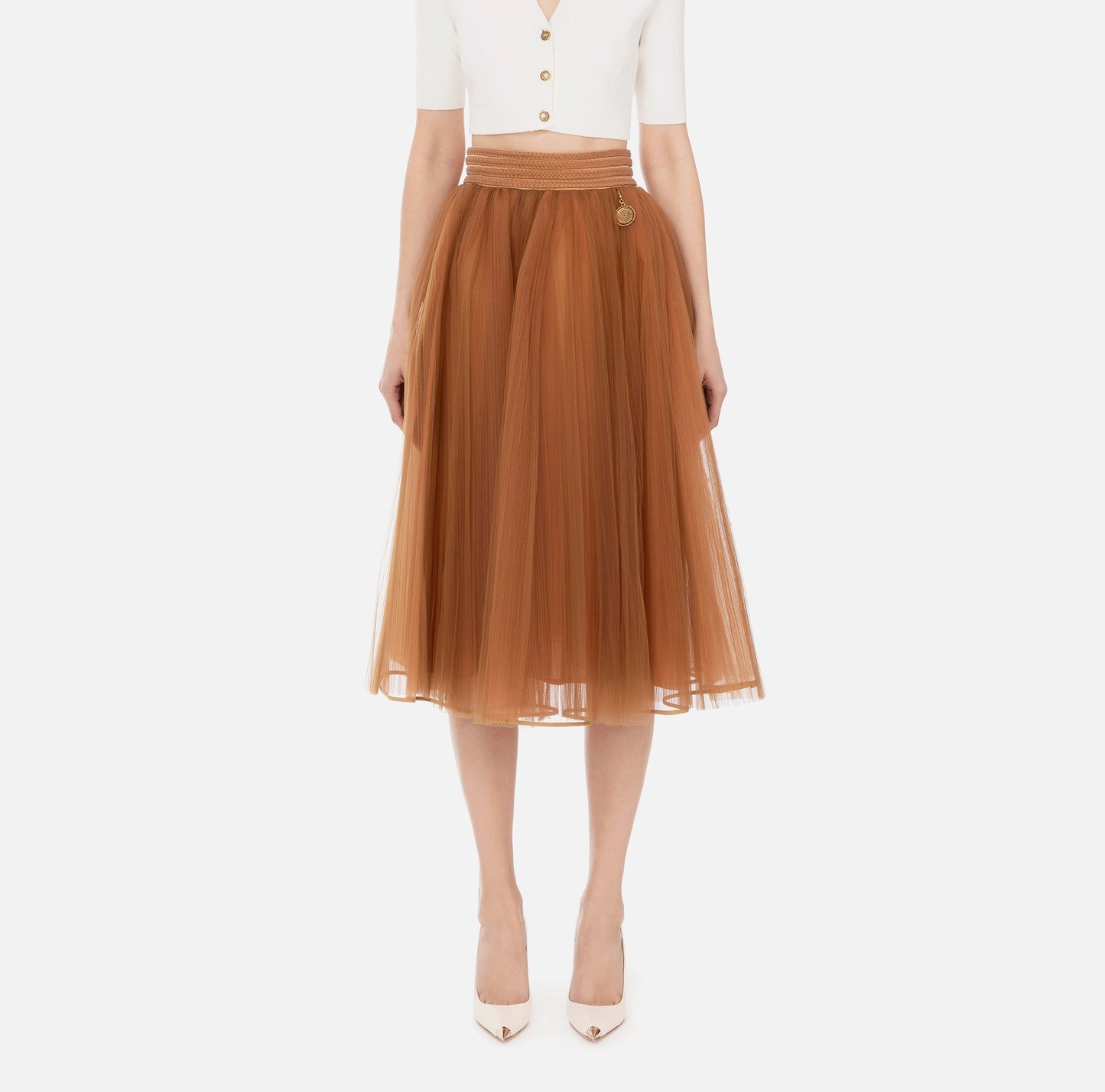 Tulle circle skirt