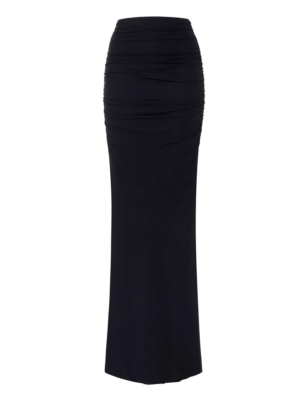 Crêpe jersey skirt with draping