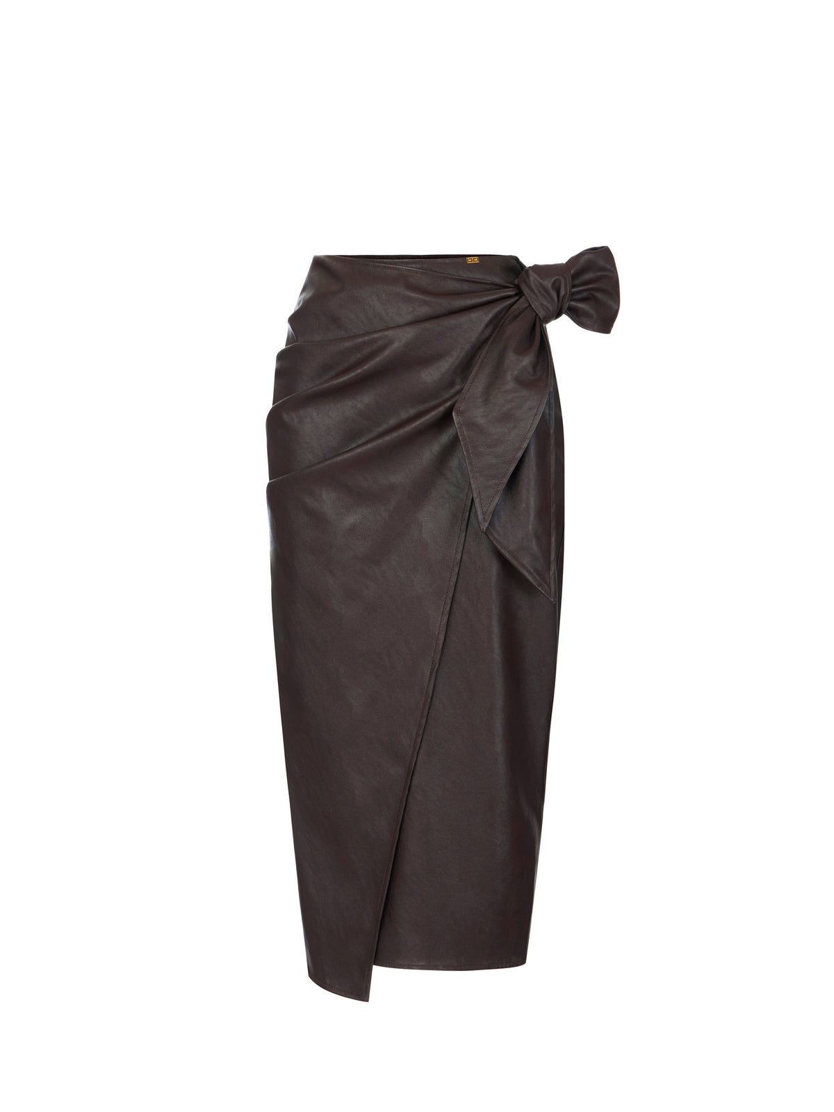 Skirt with sash belt
