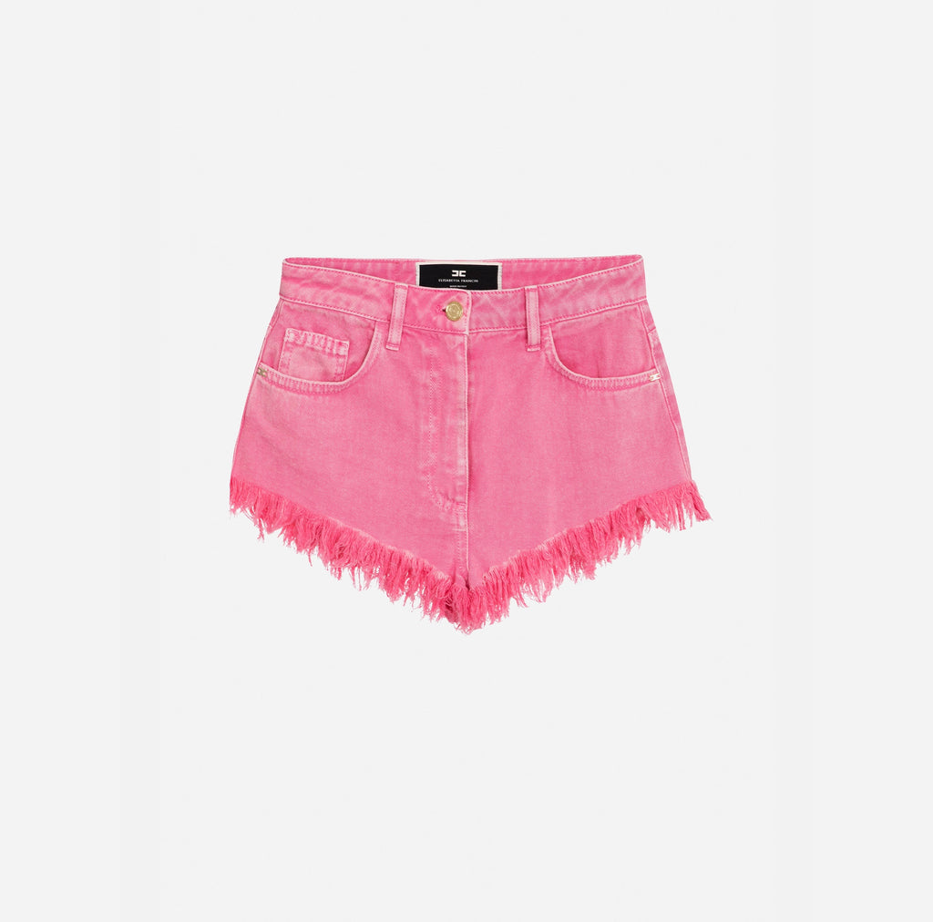 Garment-dyed cotton shorts | LAST PIECE: 26
