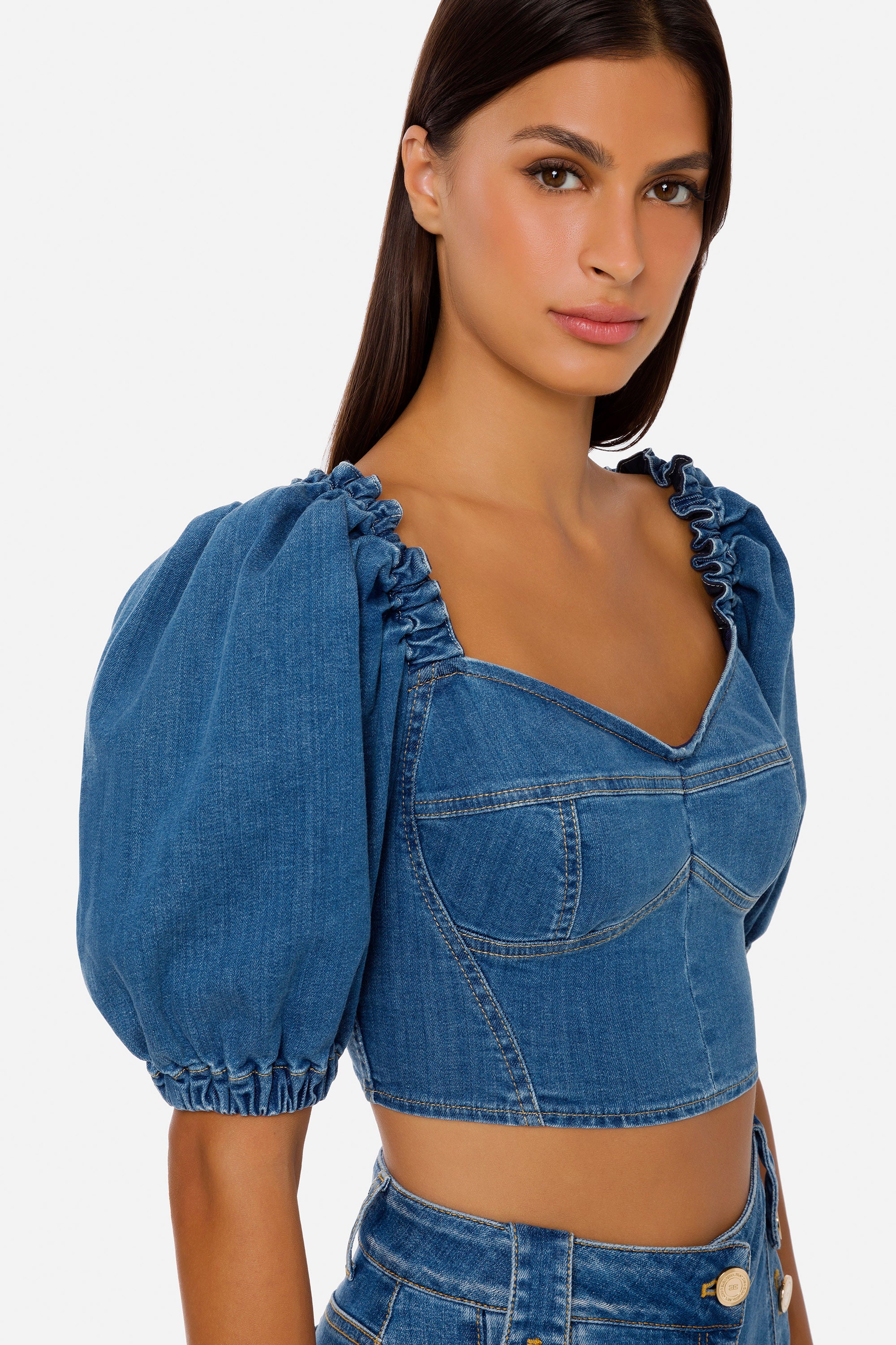 Denim Top | LAST PIECE: 44