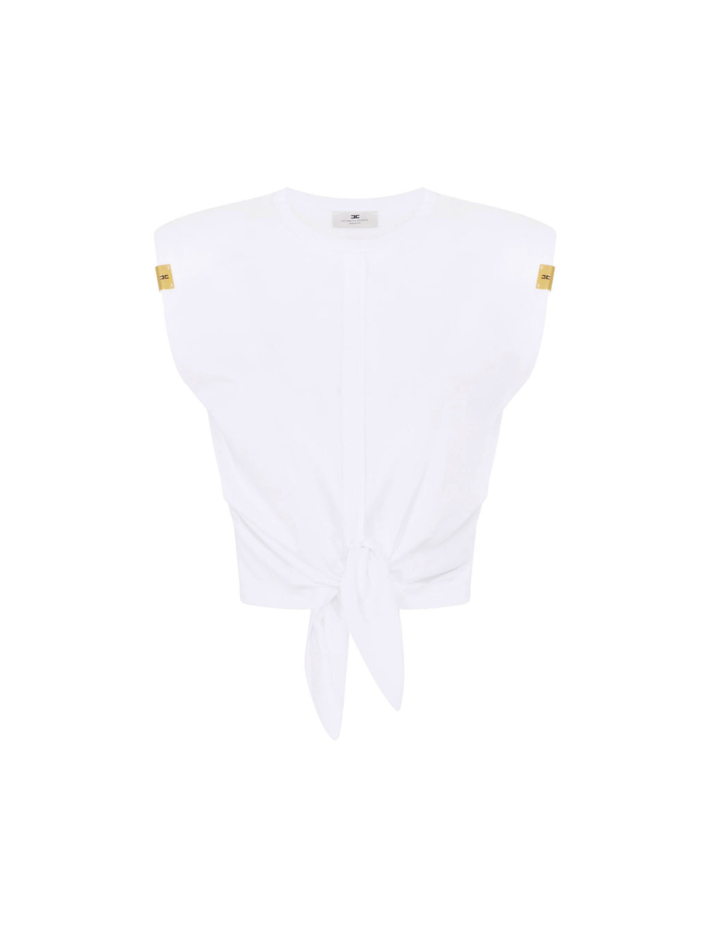 Jersey T-shirt with knot