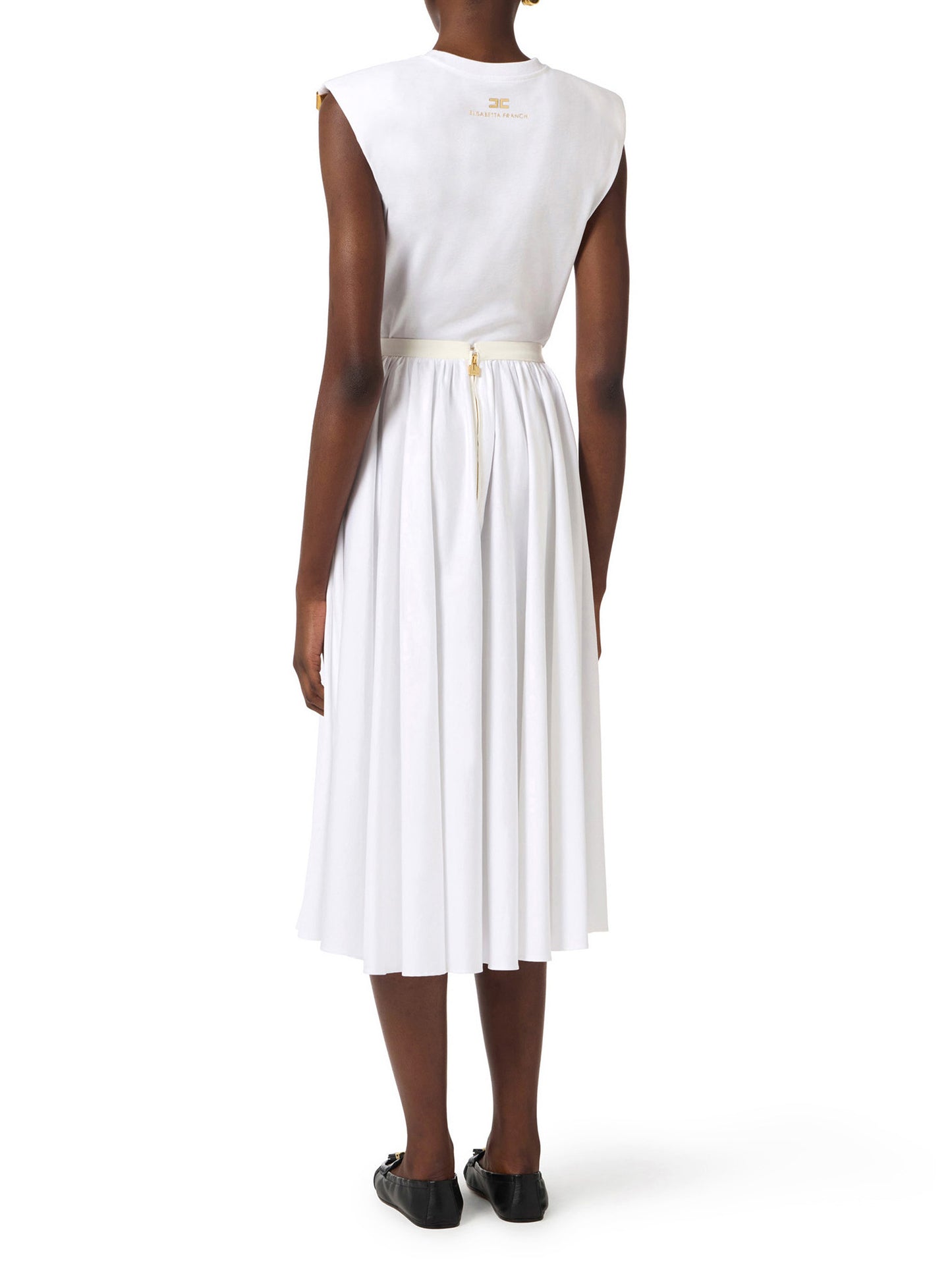 Jersey T-shirt with knot