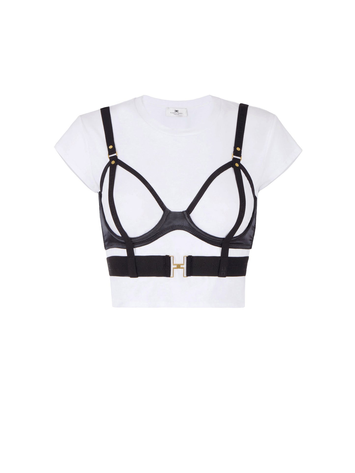 Jersey T-shirt with bra