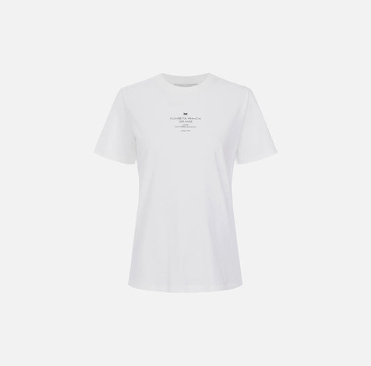 Cotton jersey T-shirt with print