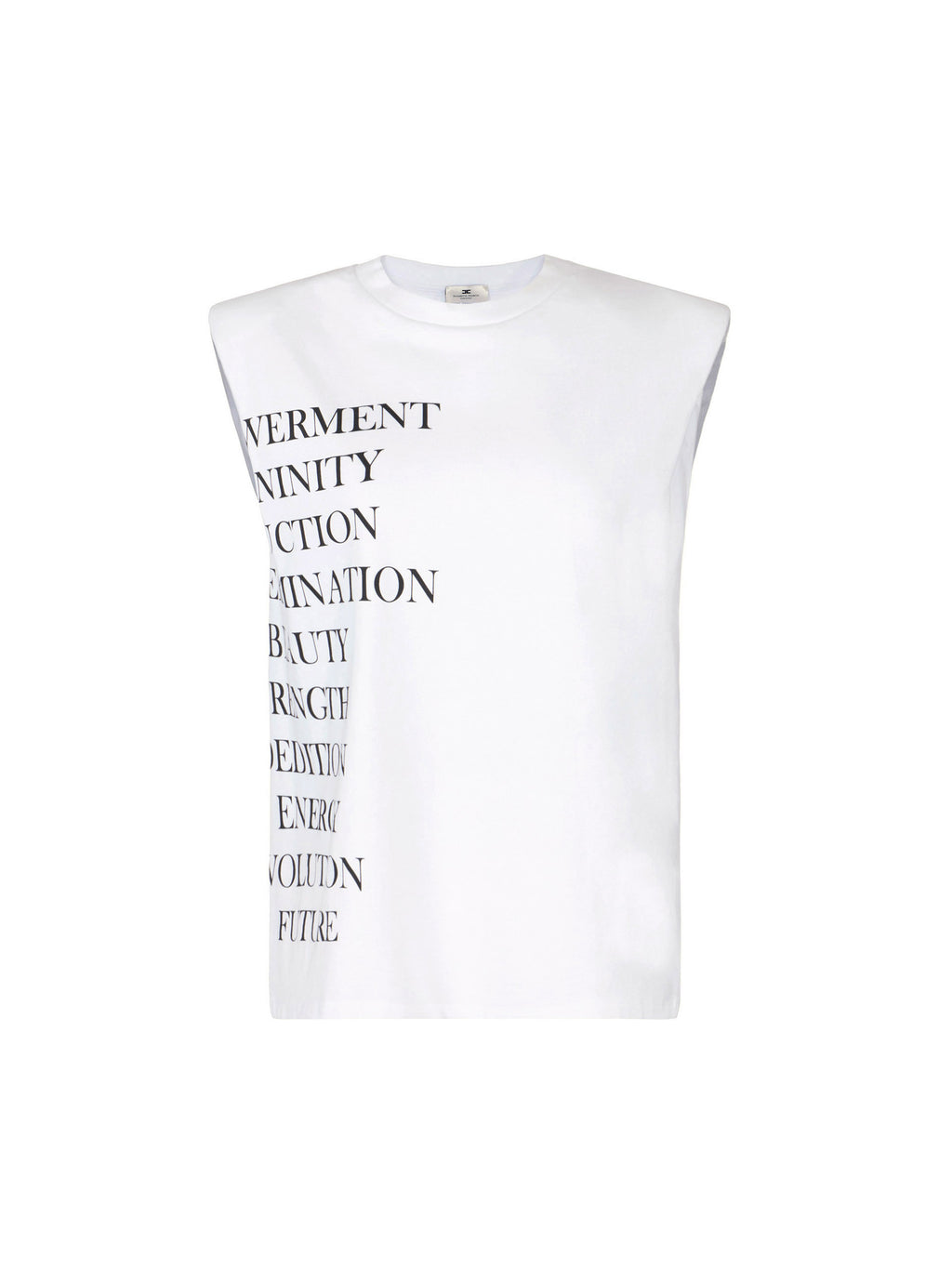 Jersey T-shirt with lettering print