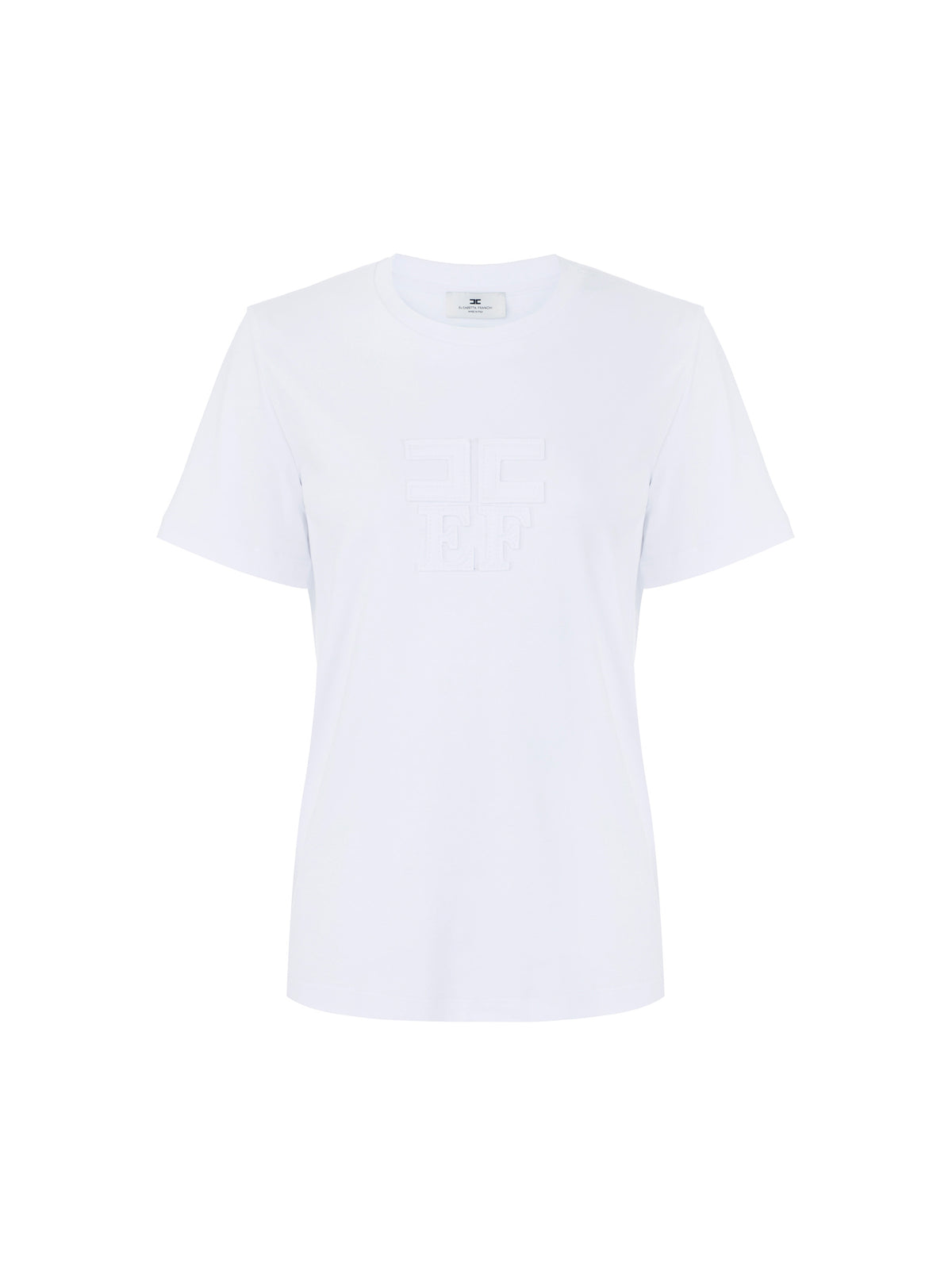 Jersey T-shirt with logos