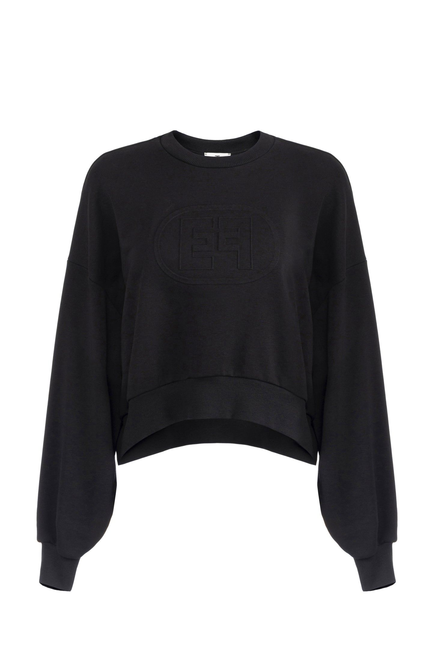 Cotton sweatshirt with logo