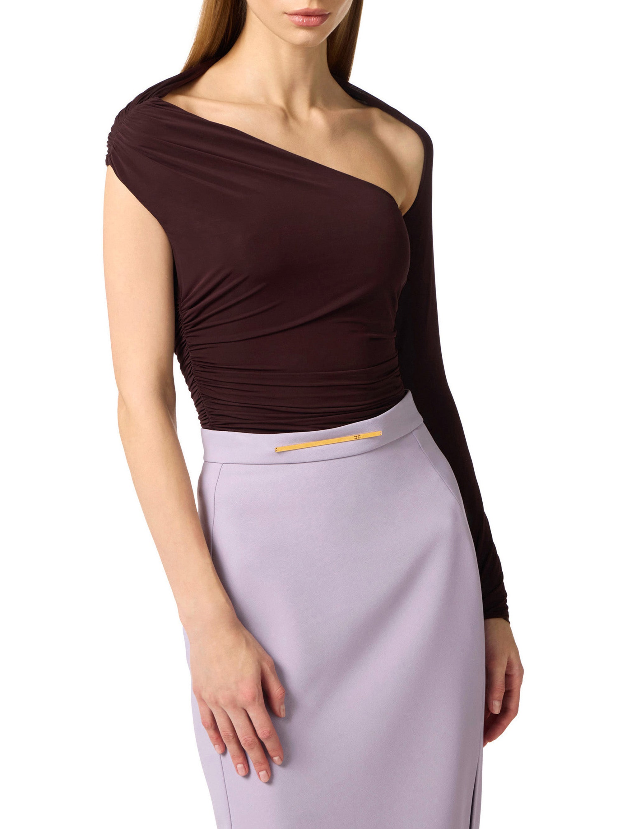 Top in jersey fabric