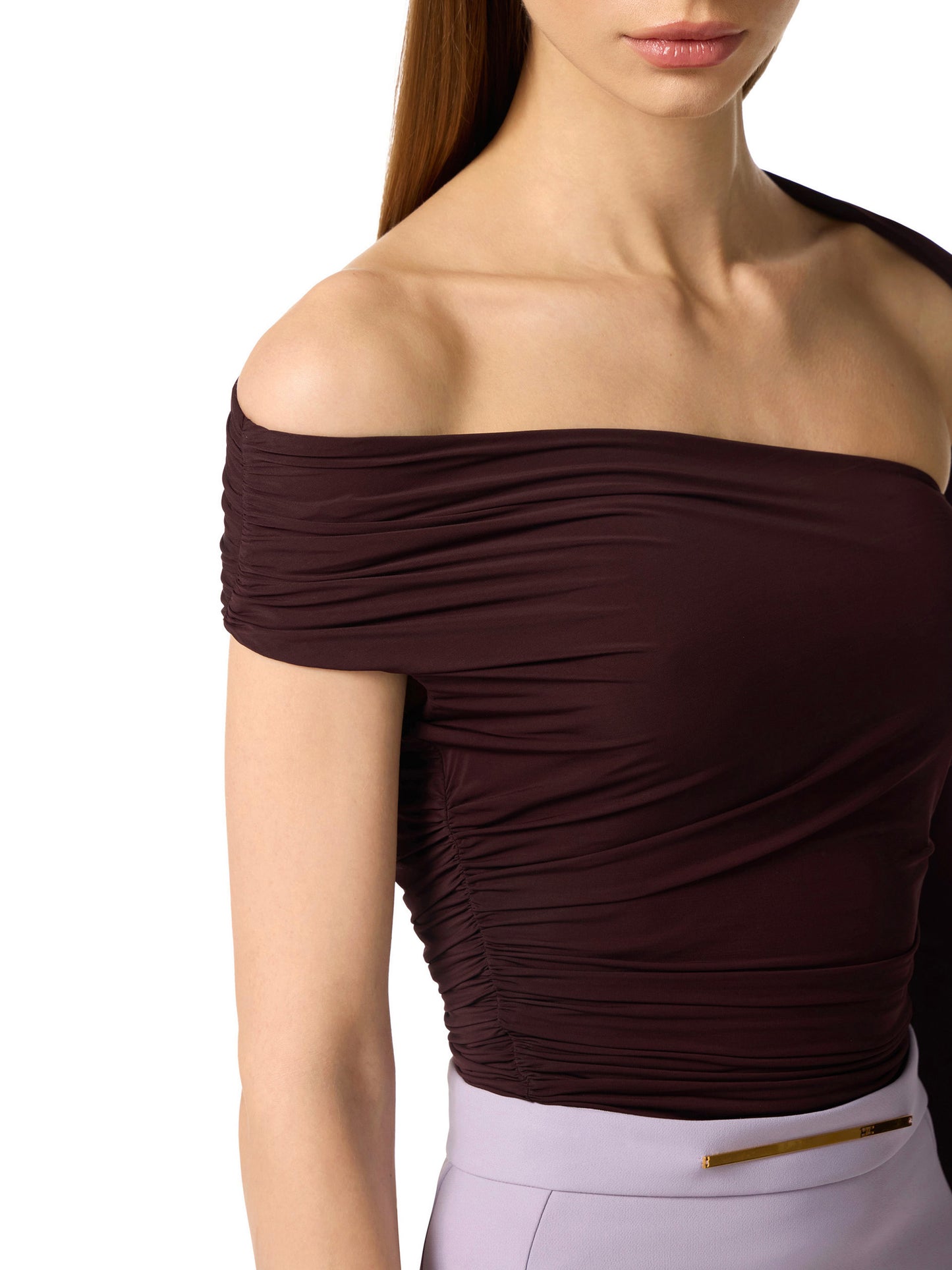 Top in jersey fabric