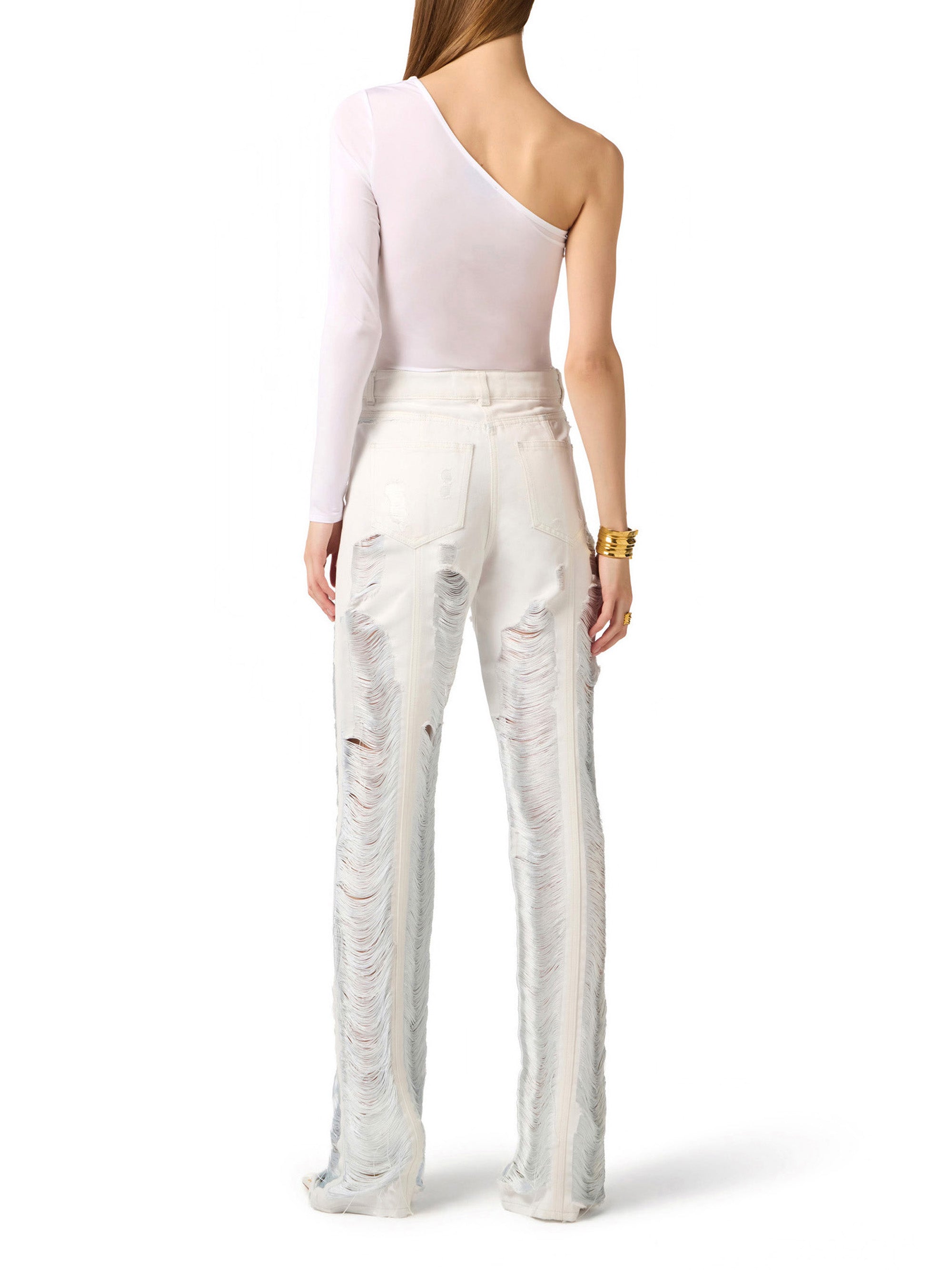 Top in lightweight crêpe jersey fabric