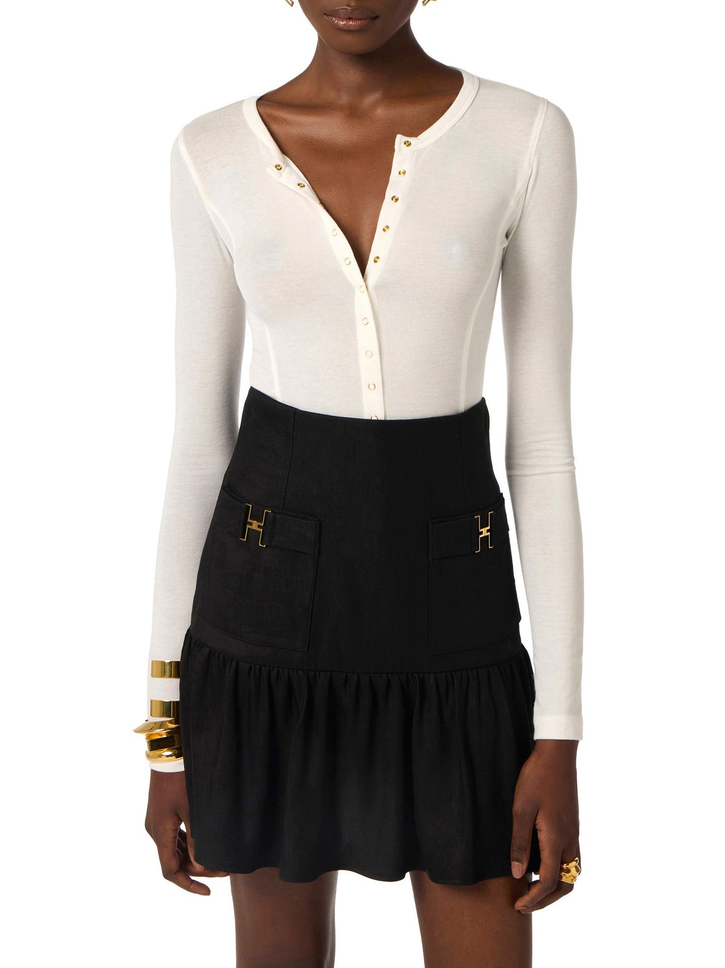 Cardigan in lightweight jersey fabric with embroidered logo