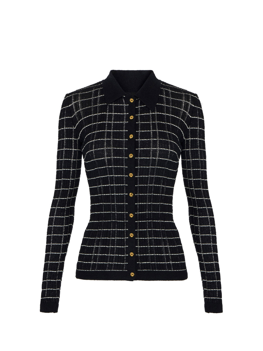 Striped cotton thread top