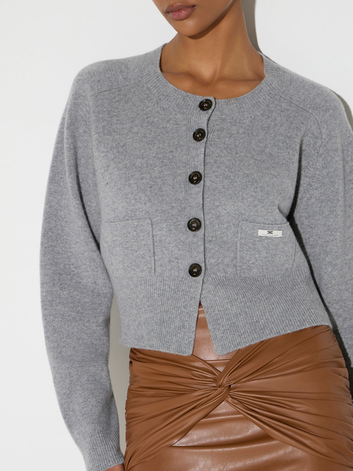 Wool and cashmere cardigan